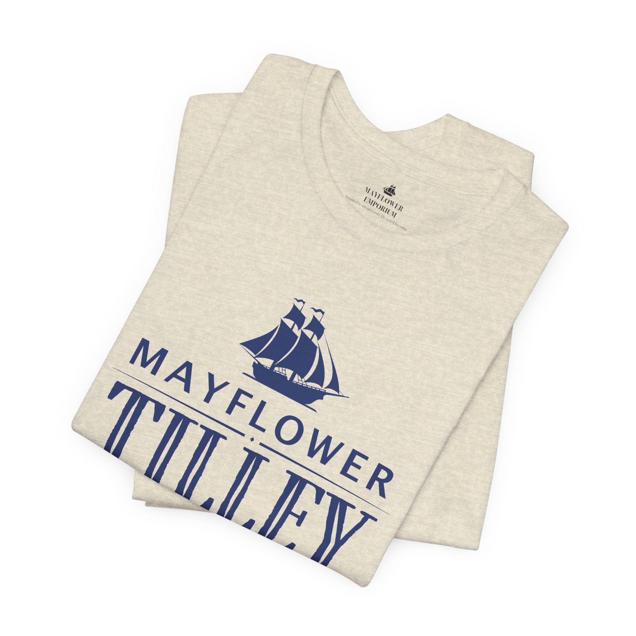 Tilley Mayflower Descendant T-Shirt | Family Heritage Tee