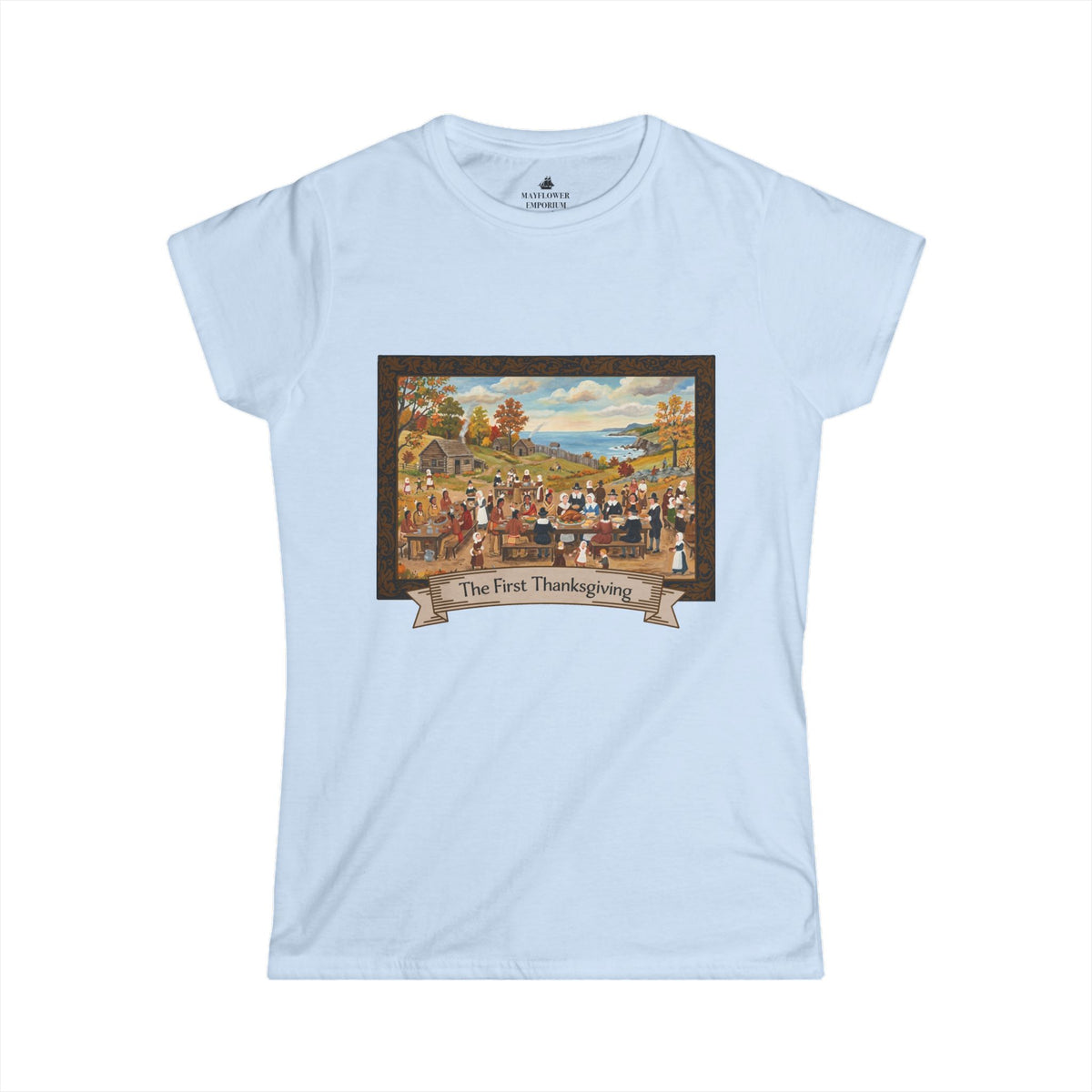 Women's "First Thanksgiving" Relaxed T-Shirt