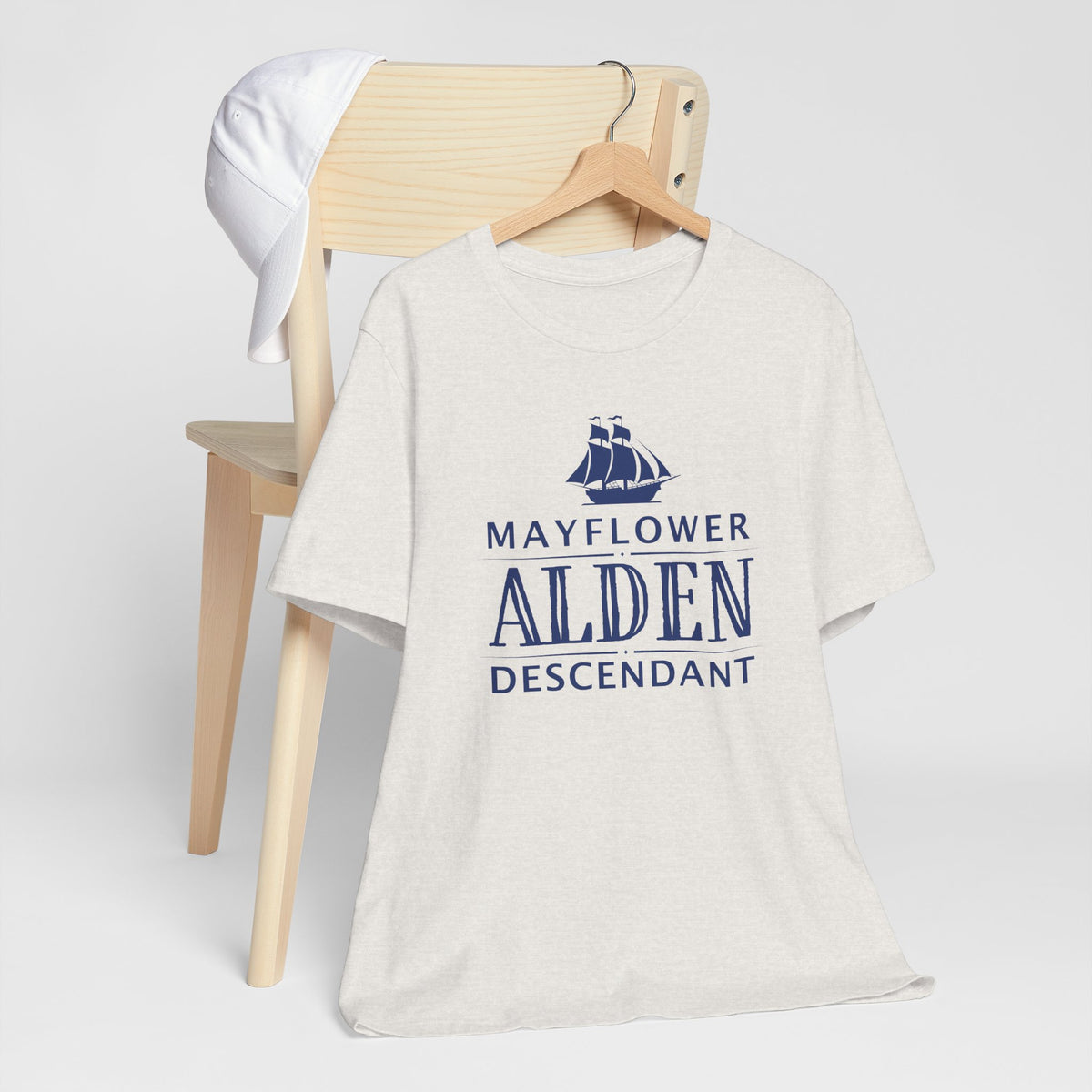Alden Mayflower Descendant T-Shirt | Family Heritage Tee