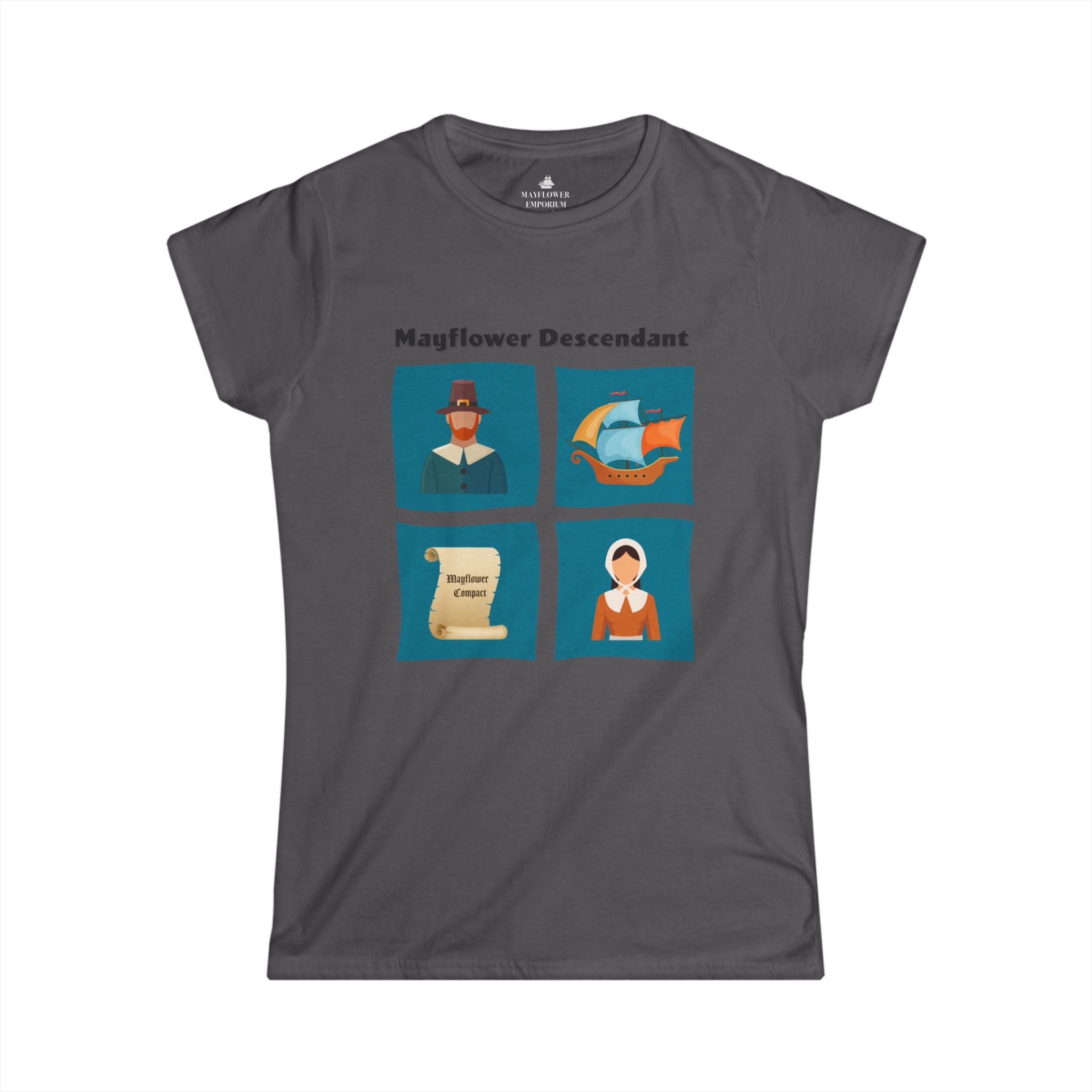 Mayflower Descendant Women's Graphic Tee