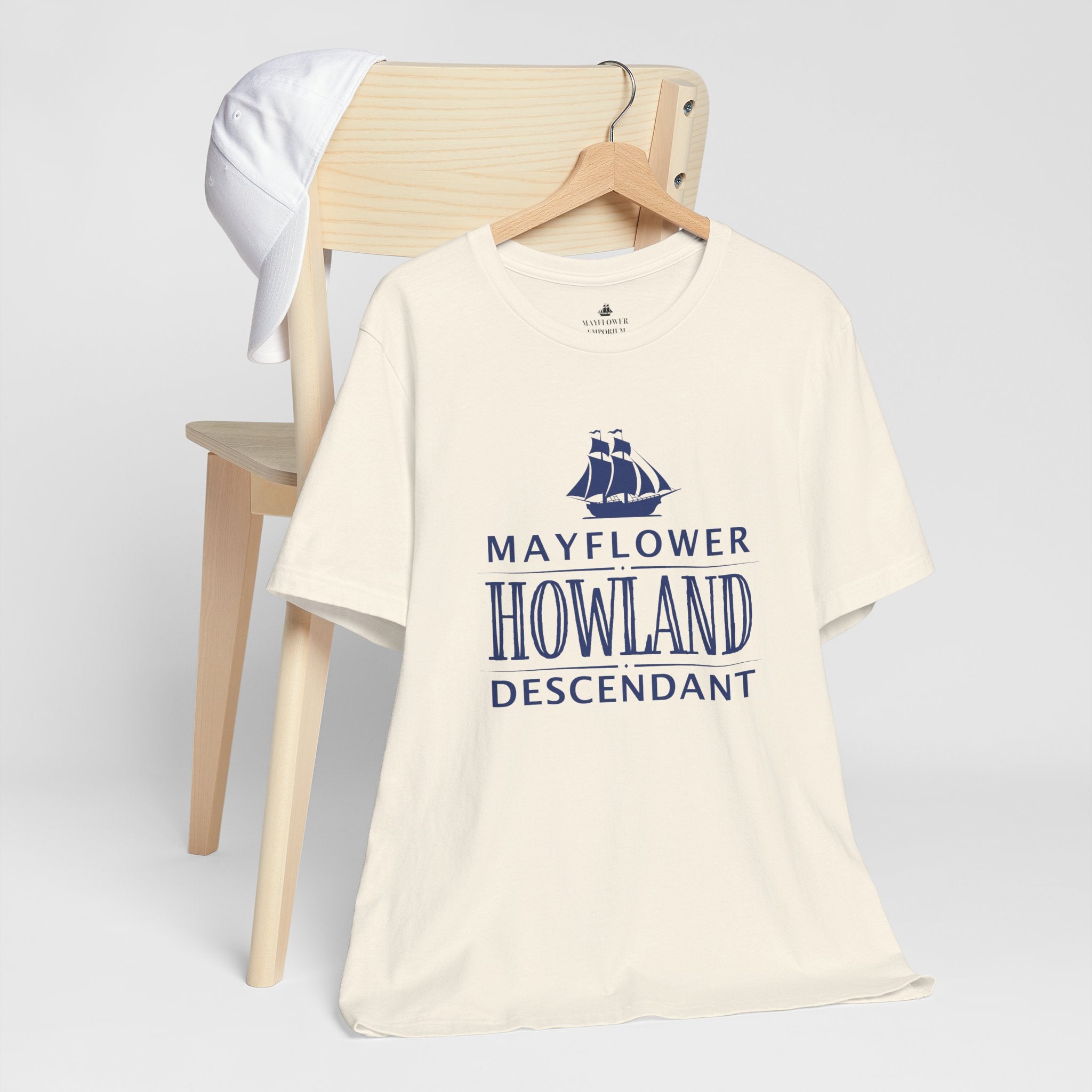 Howland Mayflower Descendant T-Shirt | Family Heritage Tee
