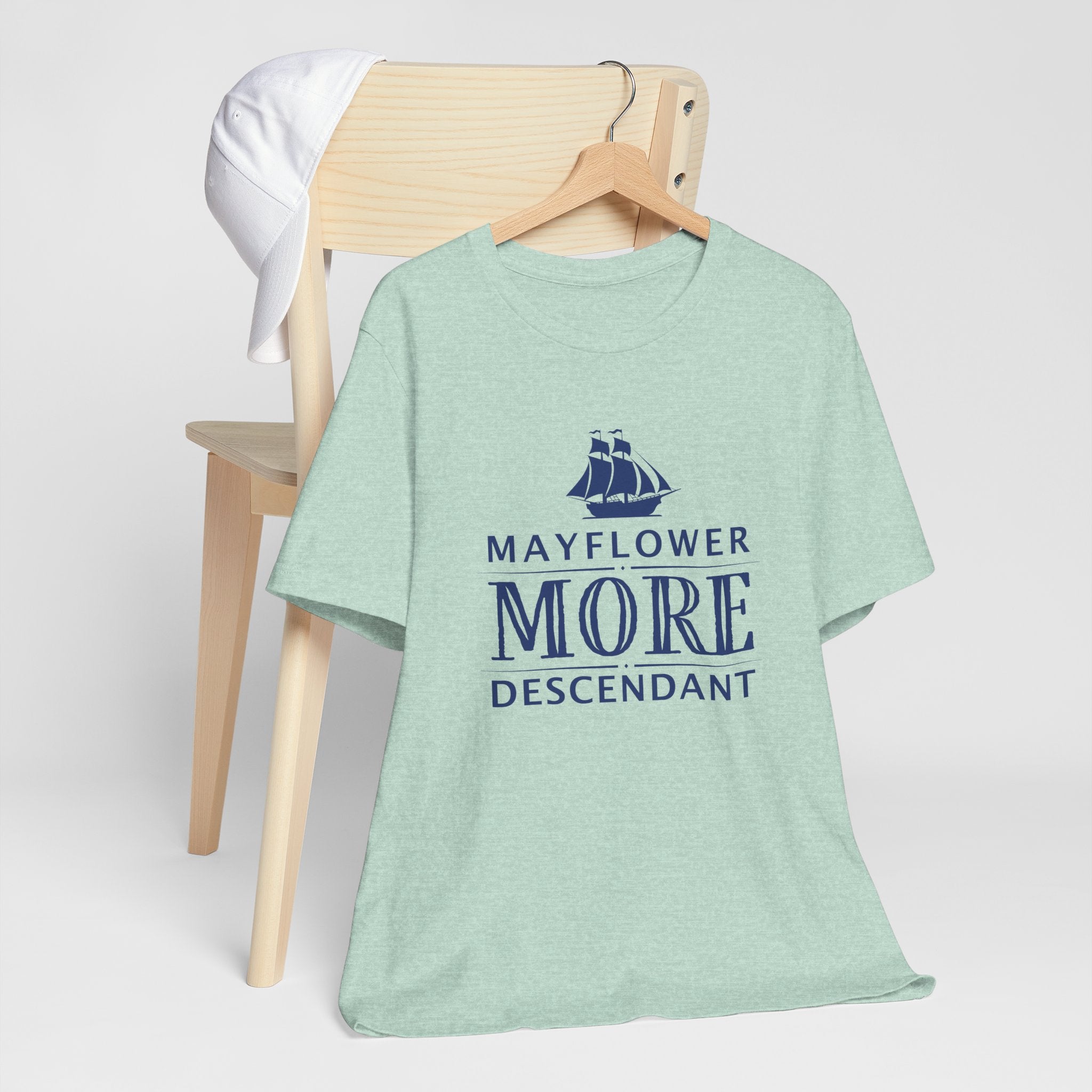 More Mayflower Descendant T-Shirt | Family Heritage Tee