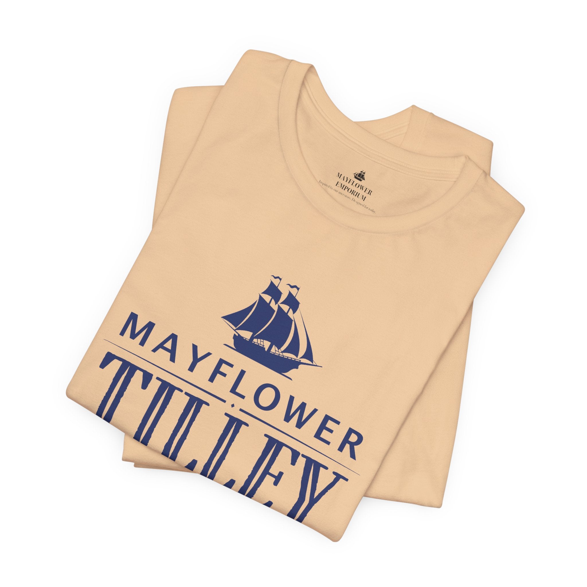 Tilley Mayflower Descendant T-Shirt | Family Heritage Tee