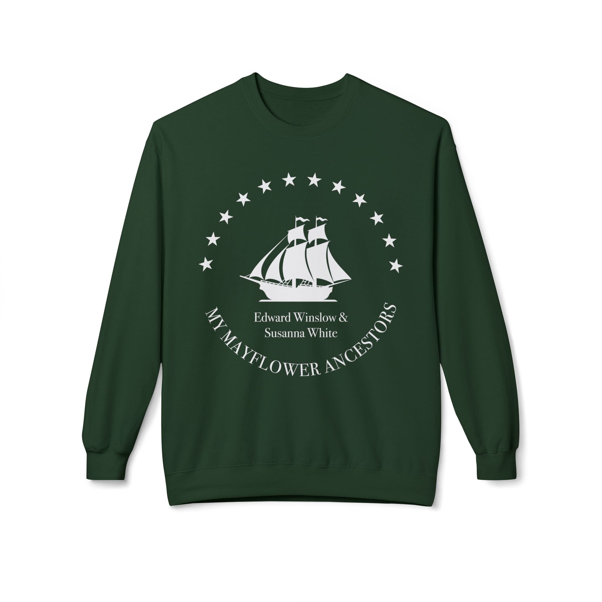Mayflower Ancestors Sweatshirt — Winslow Descendant
