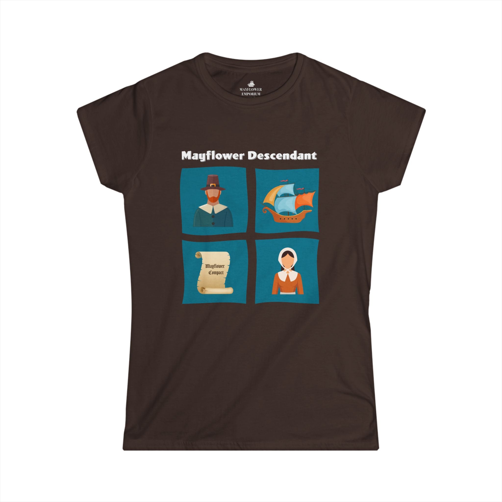 Mayflower Descendant Women's Graphic Tee