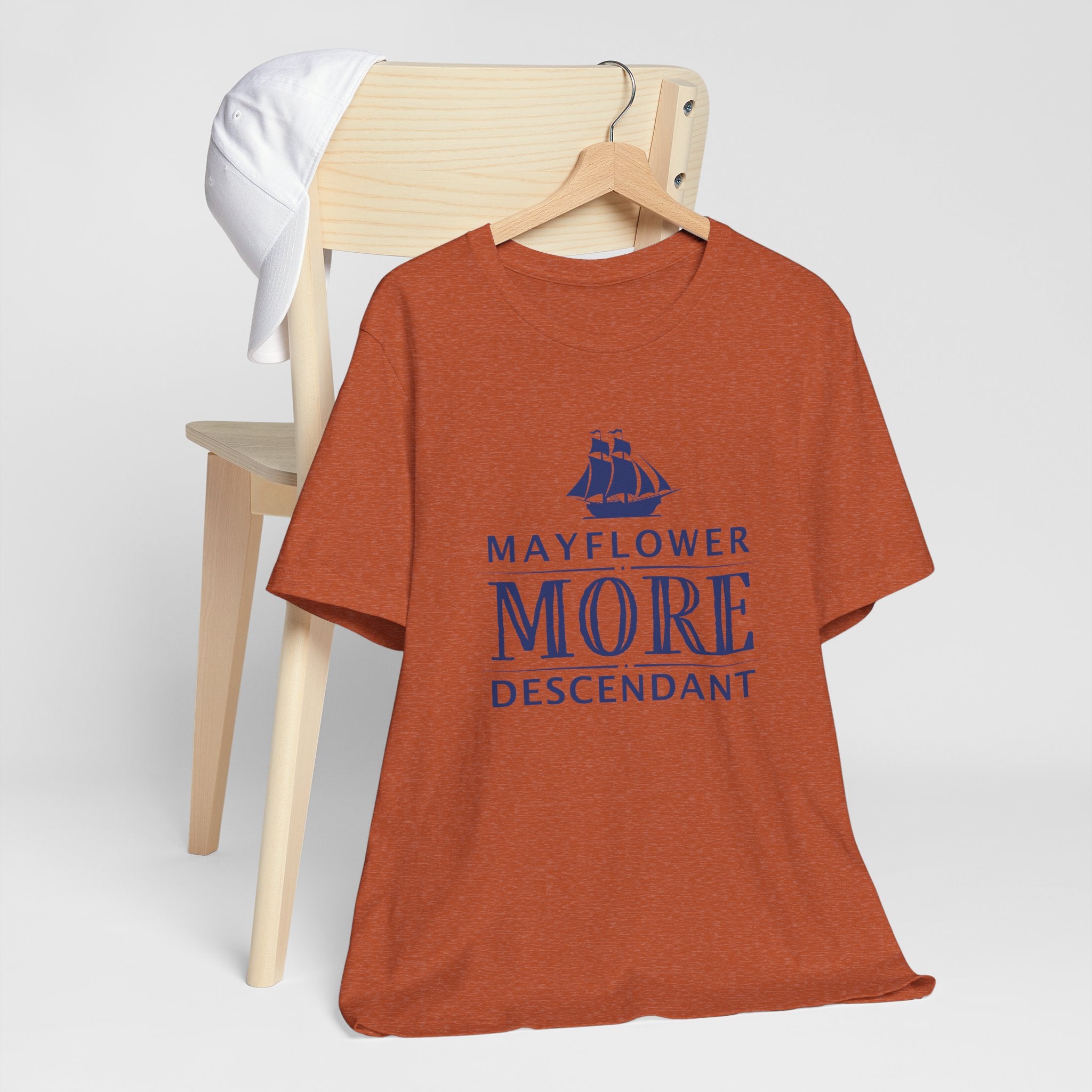 More Mayflower Descendant T-Shirt | Family Heritage Tee
