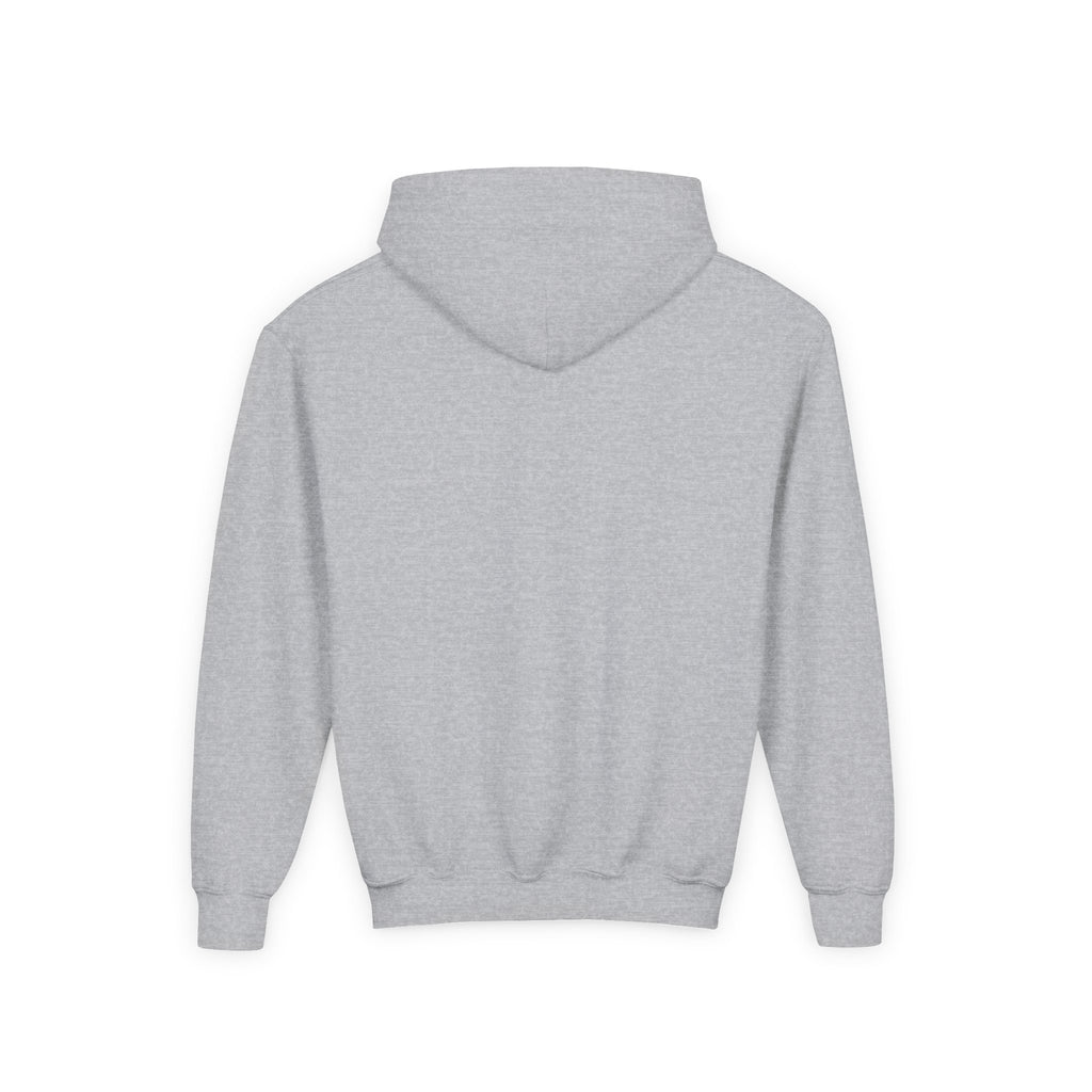 Youth Mayflower Descendant Hoodie - Pilgrim Girl Illustration