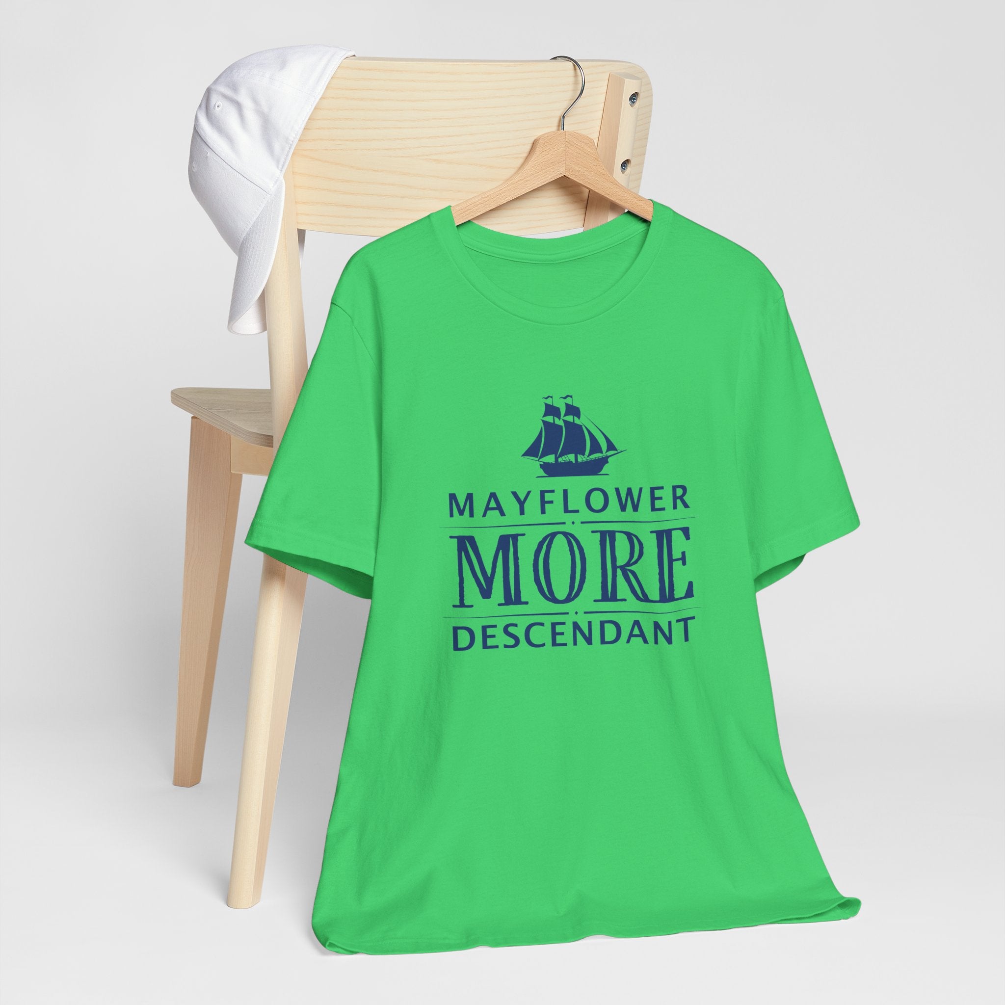More Mayflower Descendant T-Shirt | Family Heritage Tee