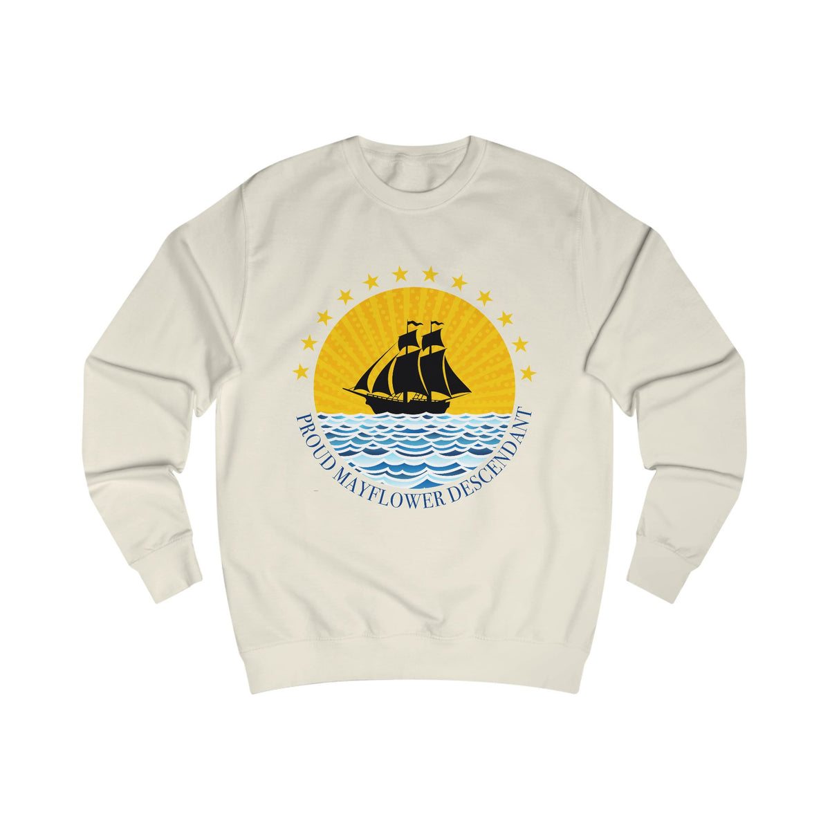 Proud Mayflower Descendant Crewneck Sweatshirt