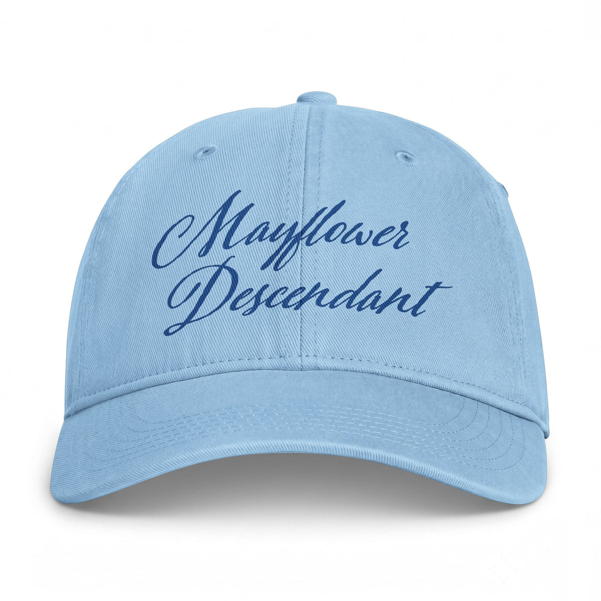 "Mayflower Descendant" Classic Baseball Cap in Heritage Colors
