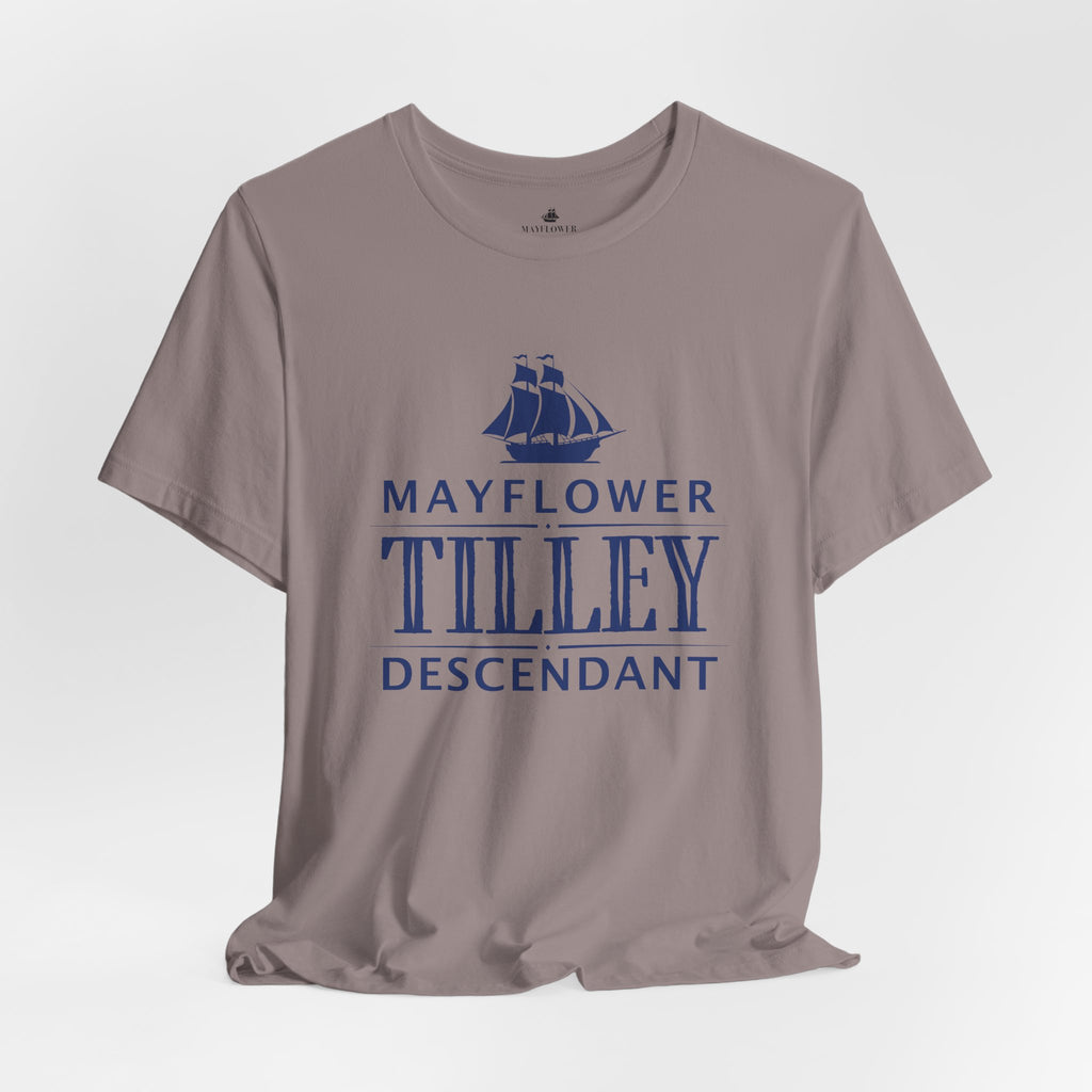 Tilley Mayflower Descendant T-Shirt | Family Heritage Tee