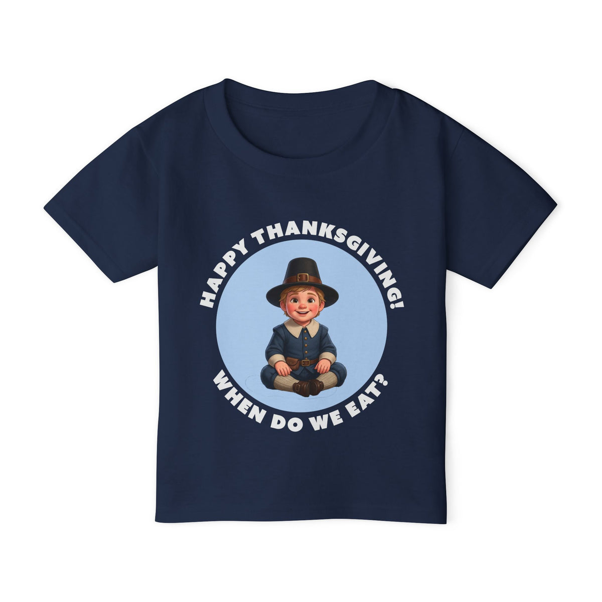 Toddler Boy's "Happy Thanksgiving" T-Shirt
