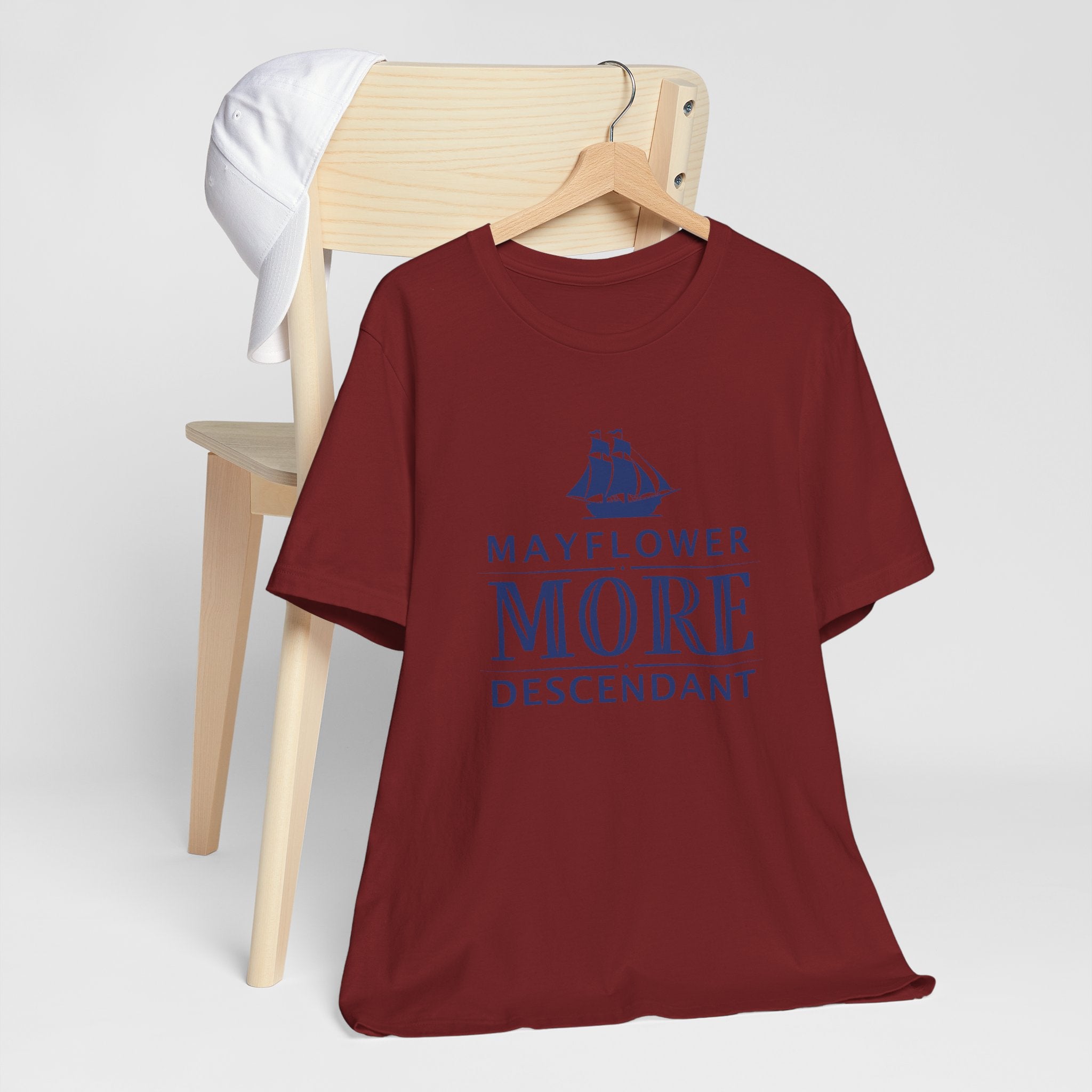 More Mayflower Descendant T-Shirt | Family Heritage Tee