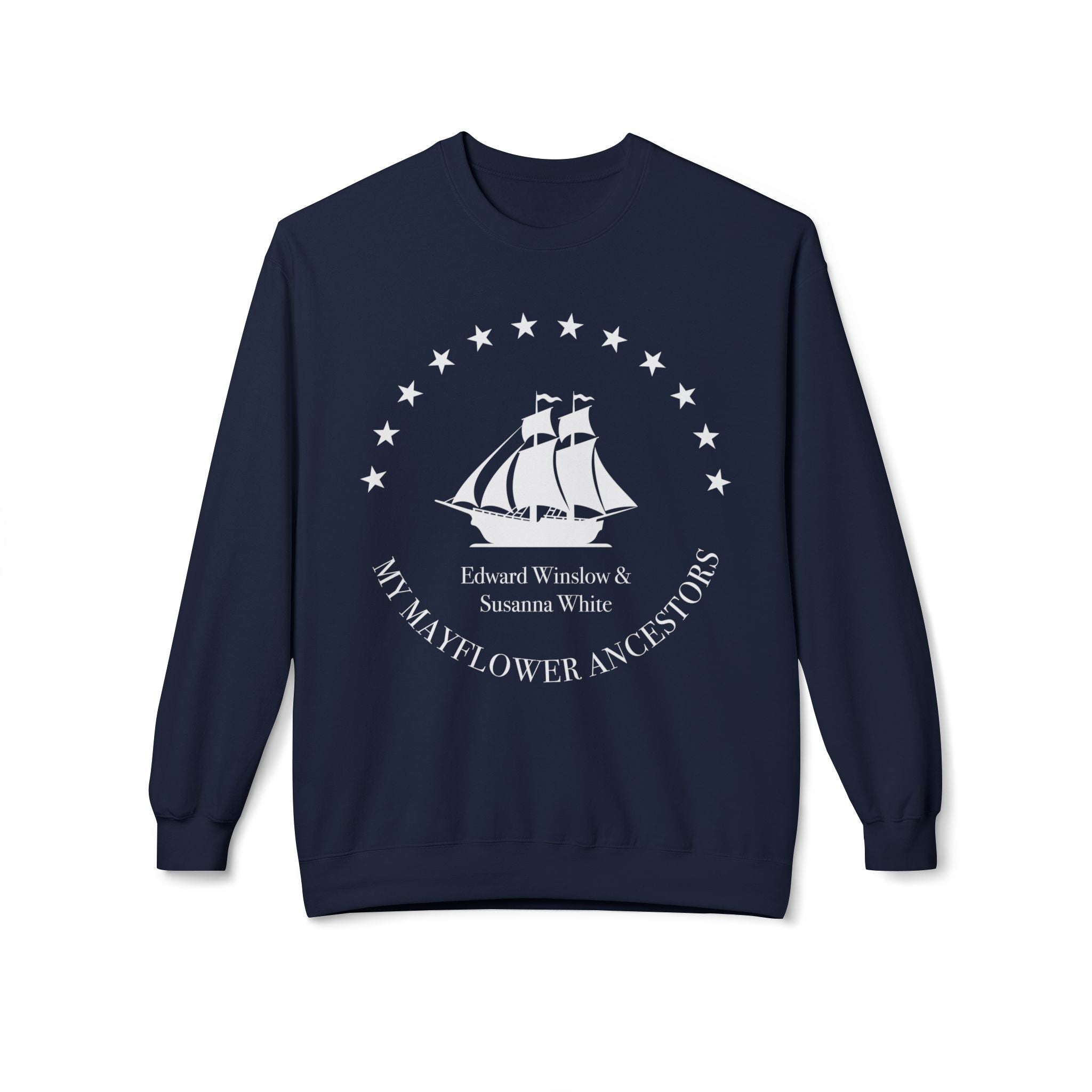 Mayflower Ancestors Sweatshirt — Winslow Descendant