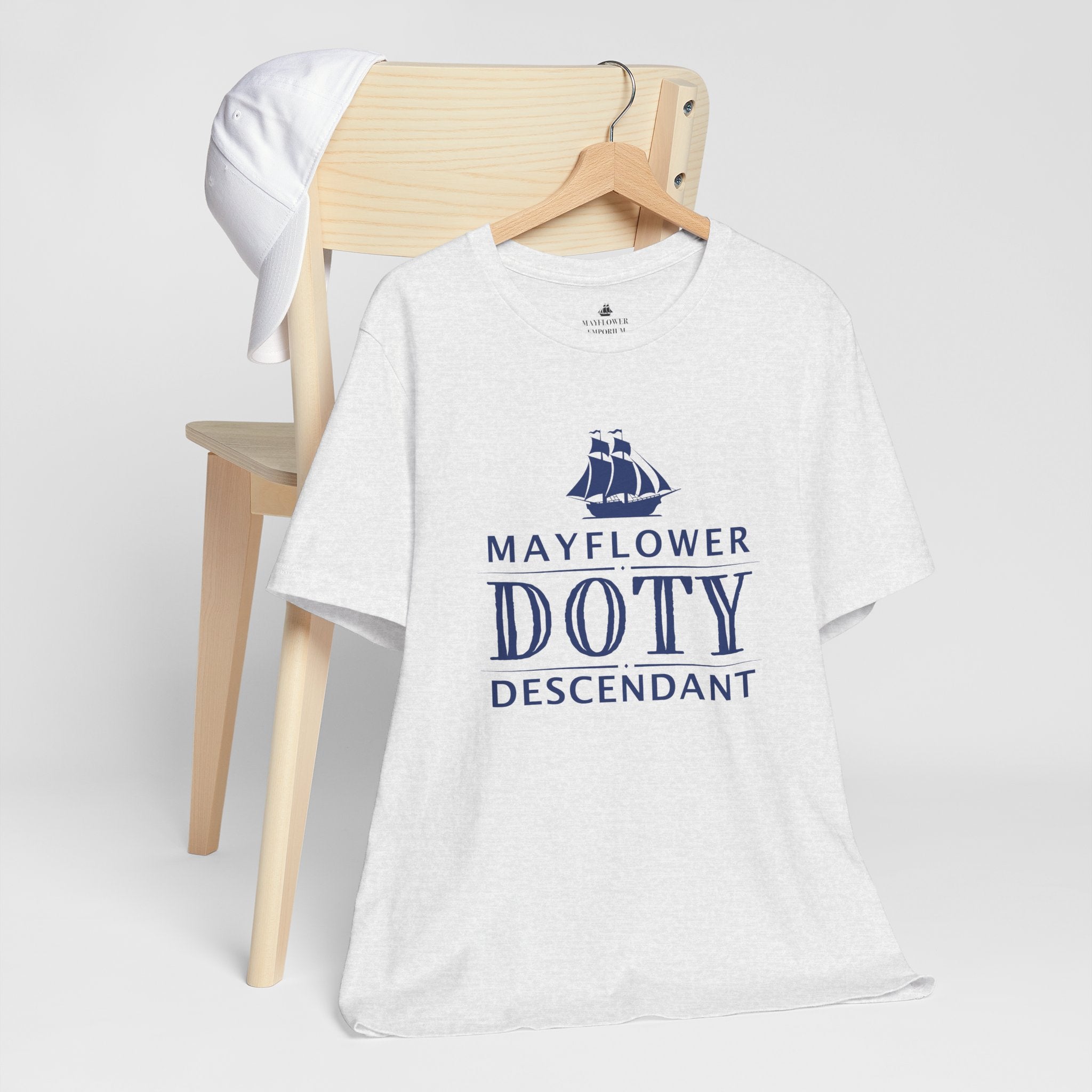 Doty Mayflower Descendant T-Shirt | Family Heritage Tee