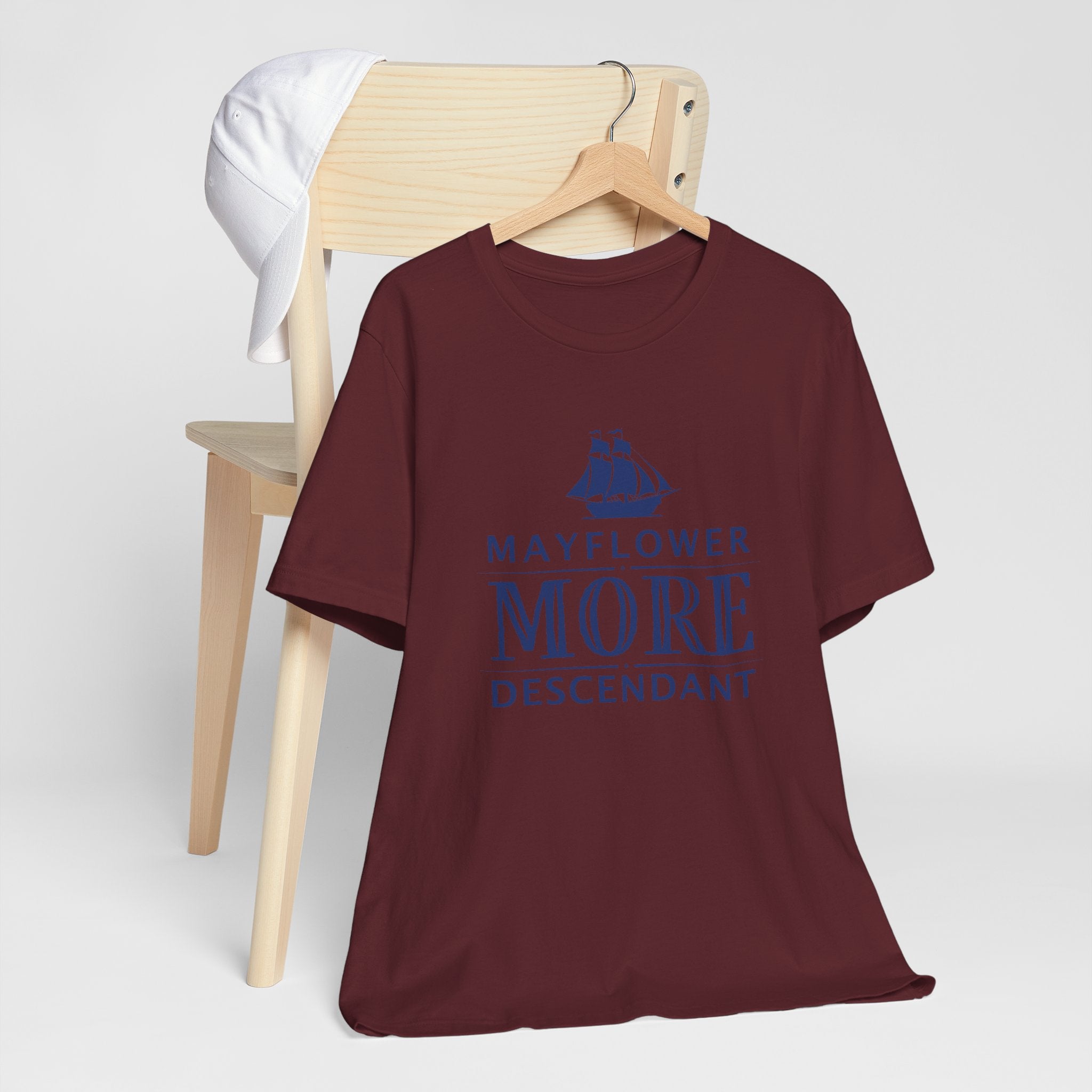 More Mayflower Descendant T-Shirt | Family Heritage Tee
