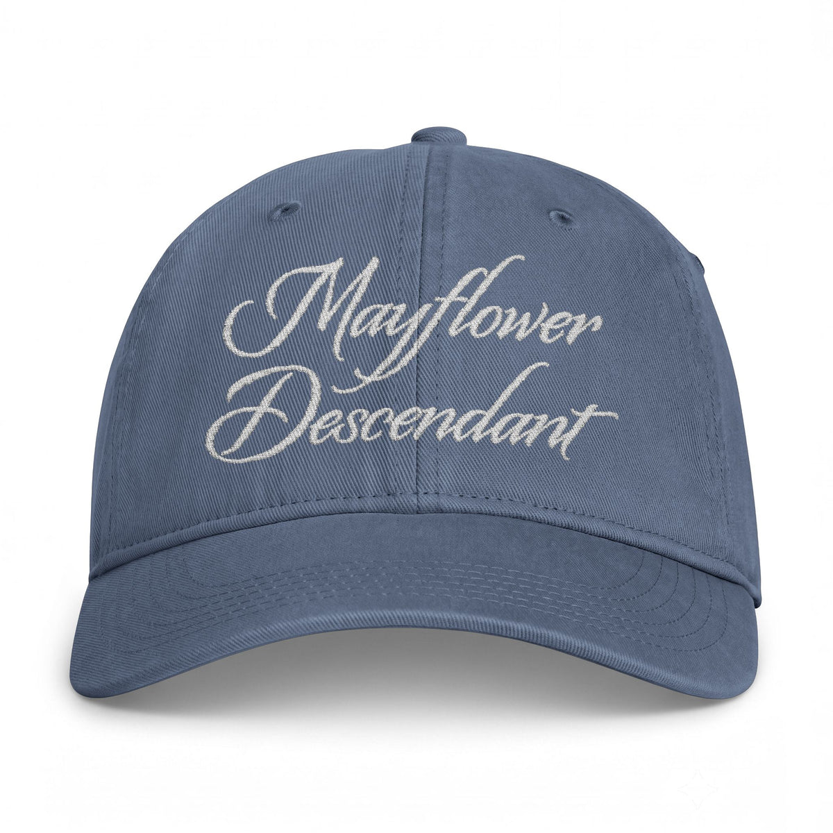 Mayflower Descendant Coastal Washed Cap