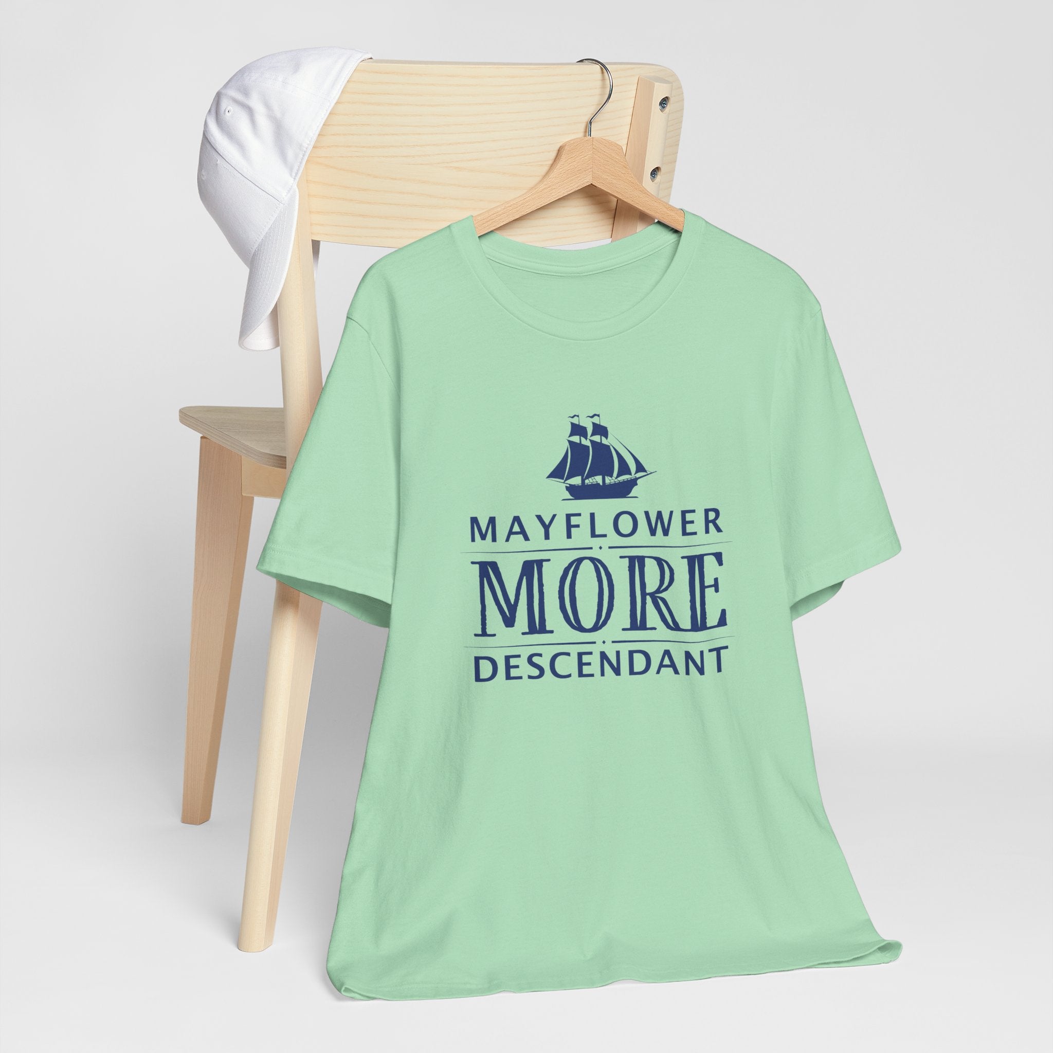 More Mayflower Descendant T-Shirt | Family Heritage Tee