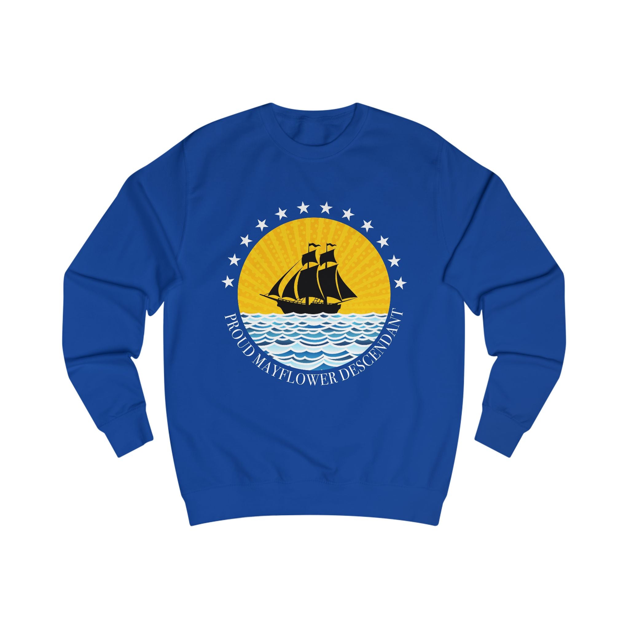 Proud Mayflower Descendant Crewneck Sweatshirt