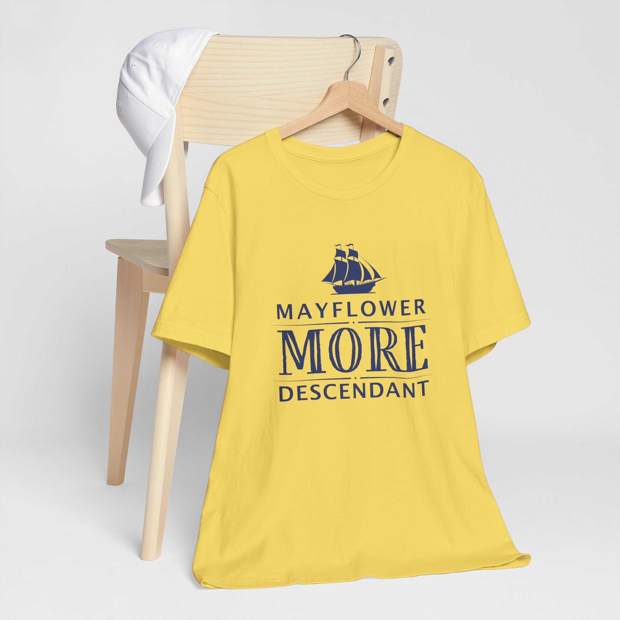More Mayflower Descendant T-Shirt | Family Heritage Tee