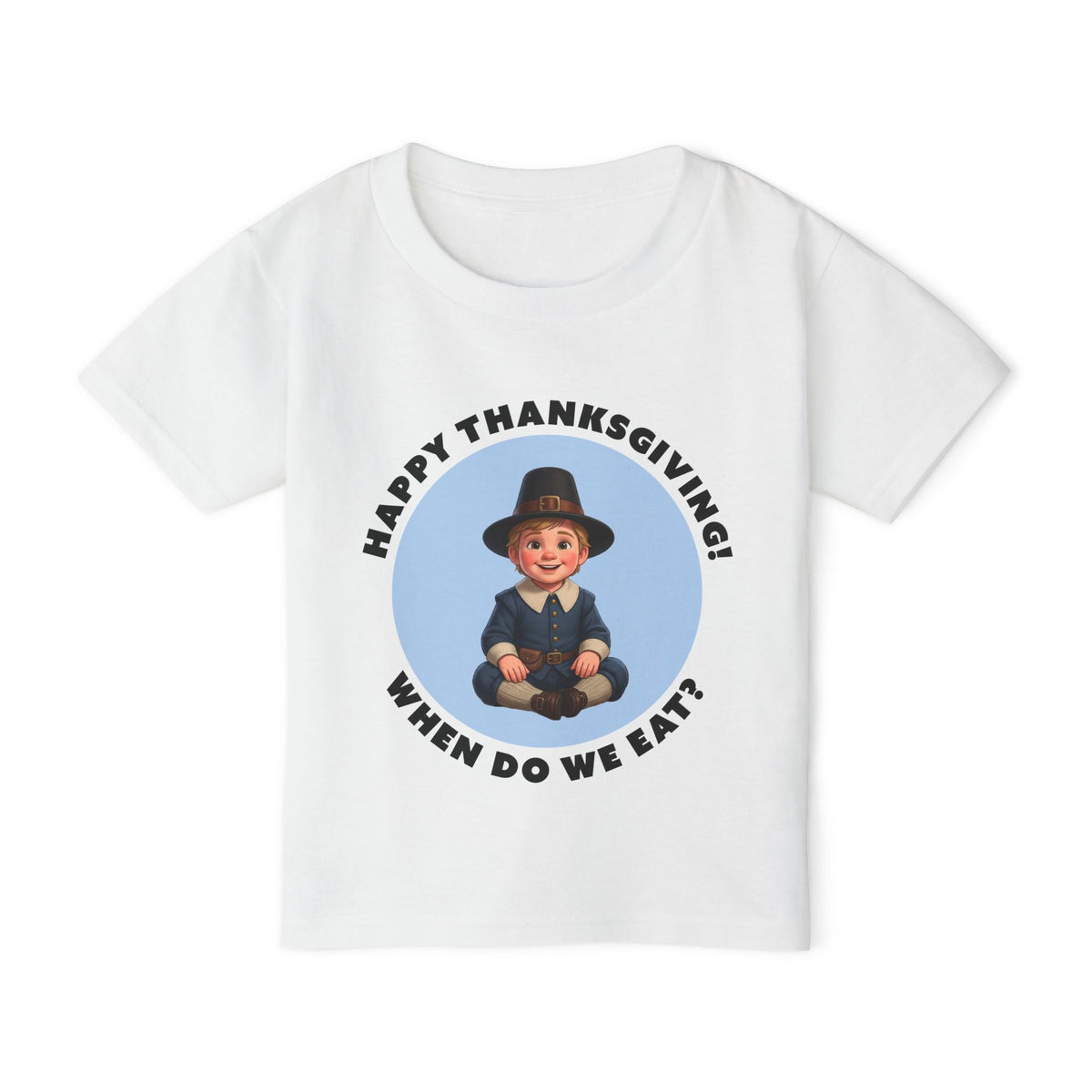 Toddler Boy's "Happy Thanksgiving" T-Shirt