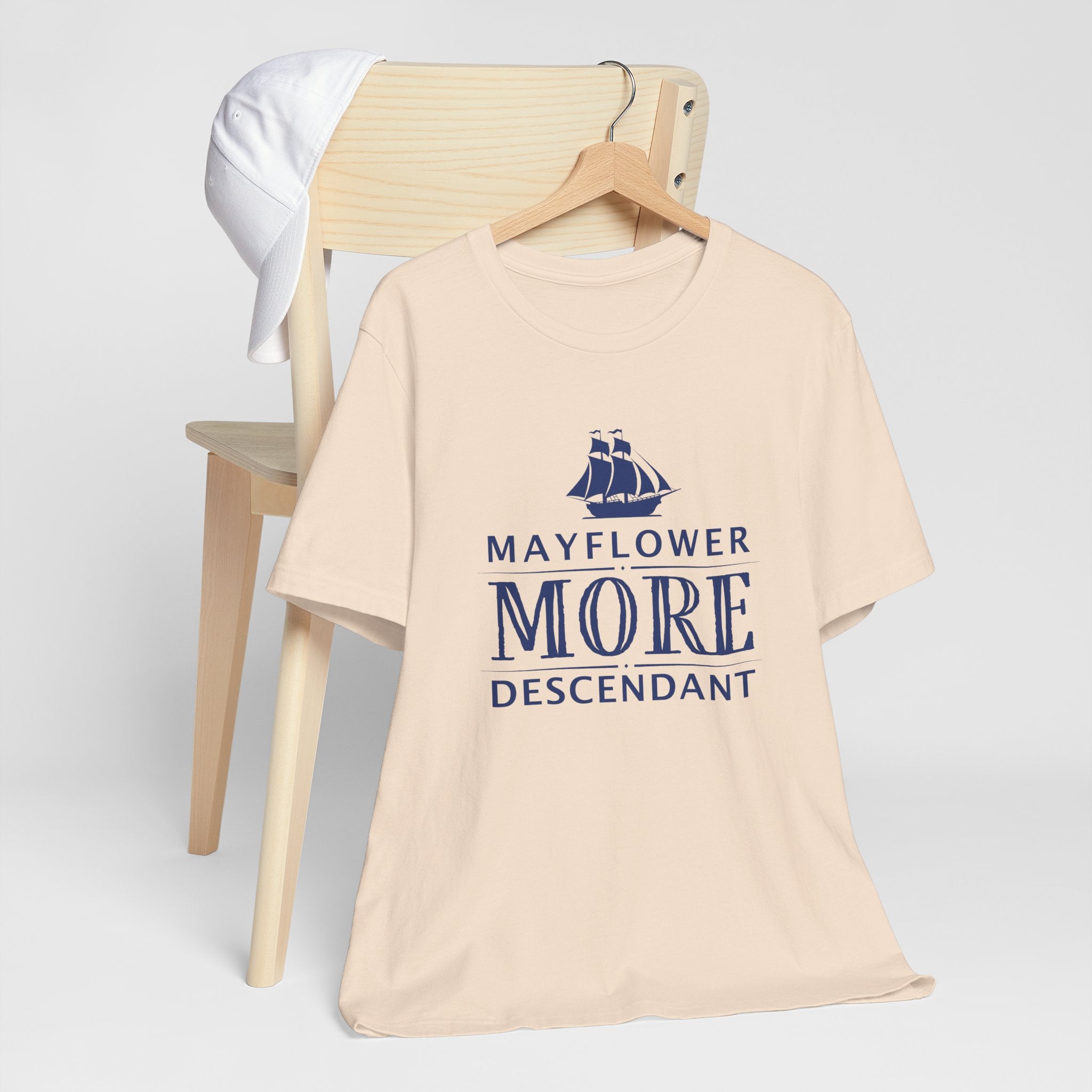 More Mayflower Descendant T-Shirt | Family Heritage Tee