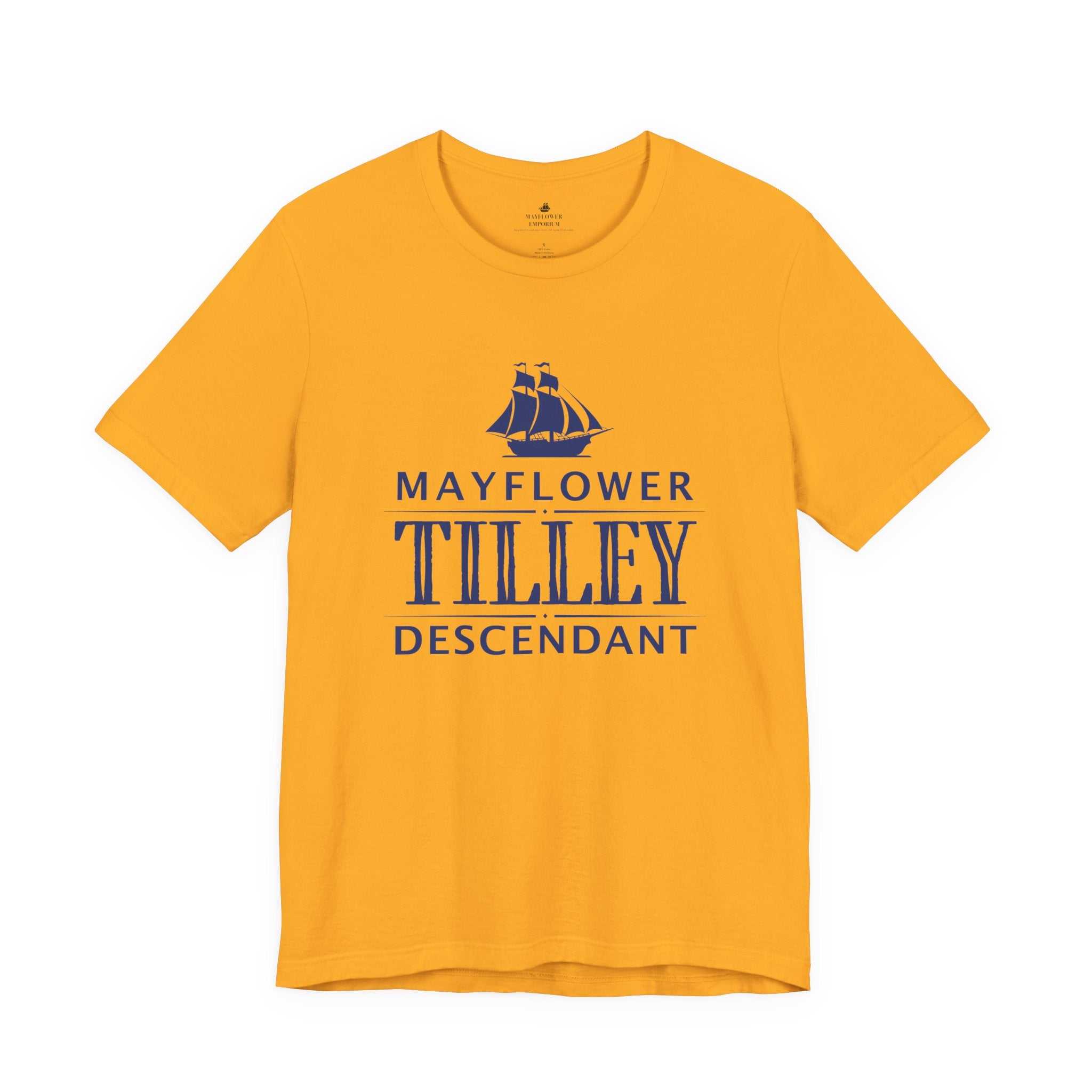 Tilley Mayflower Descendant T-Shirt | Family Heritage Tee