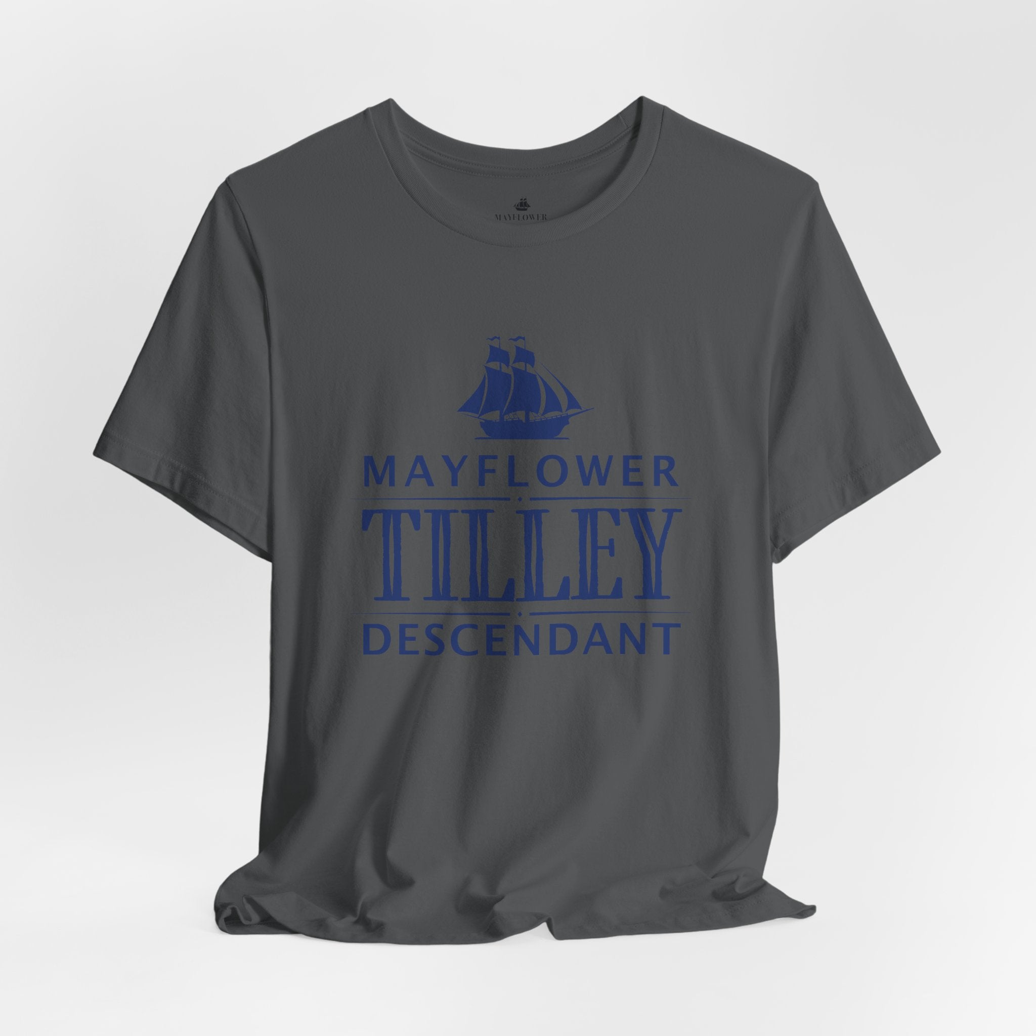 Tilley Mayflower Descendant T-Shirt | Family Heritage Tee