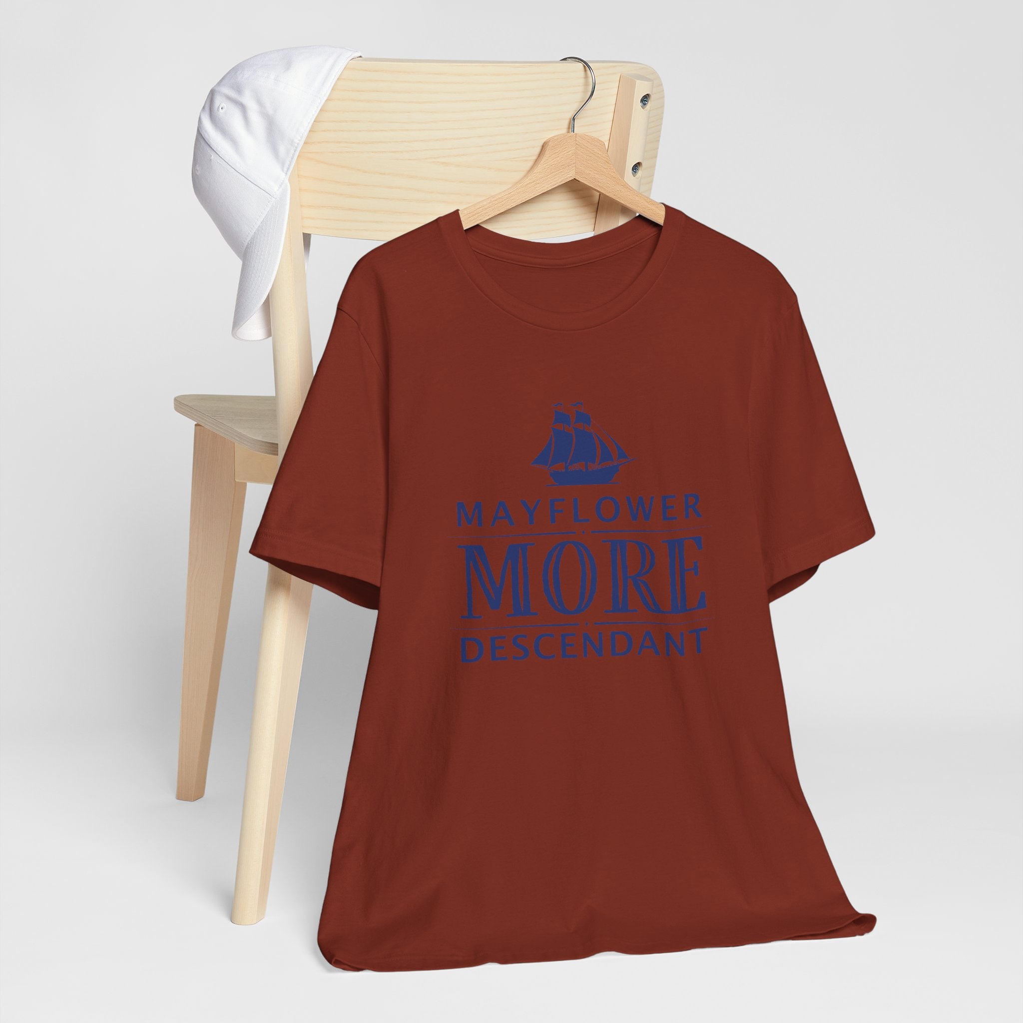 More Mayflower Descendant T-Shirt | Family Heritage Tee
