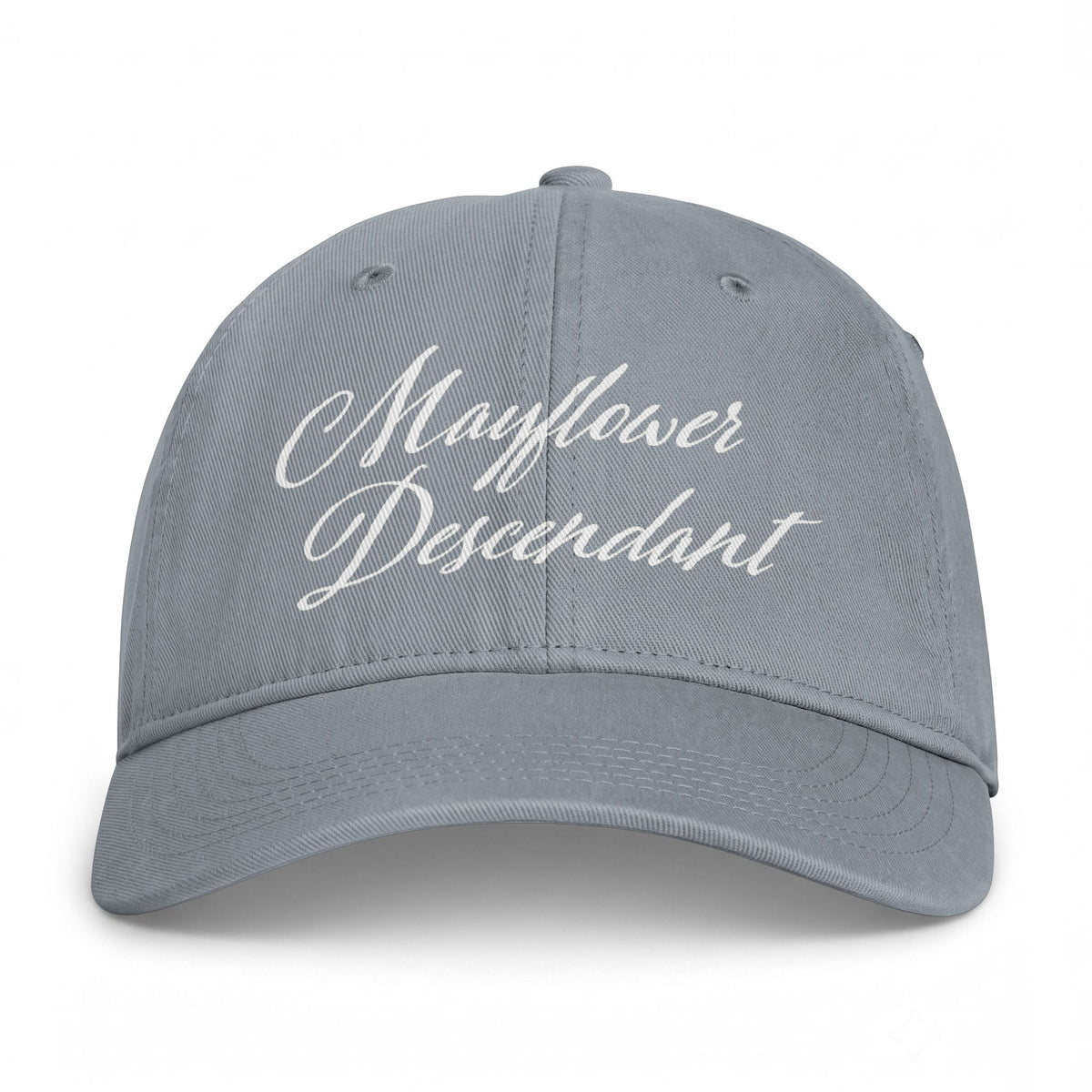 "Mayflower Descendant" Classic Baseball Cap in Heritage Colors