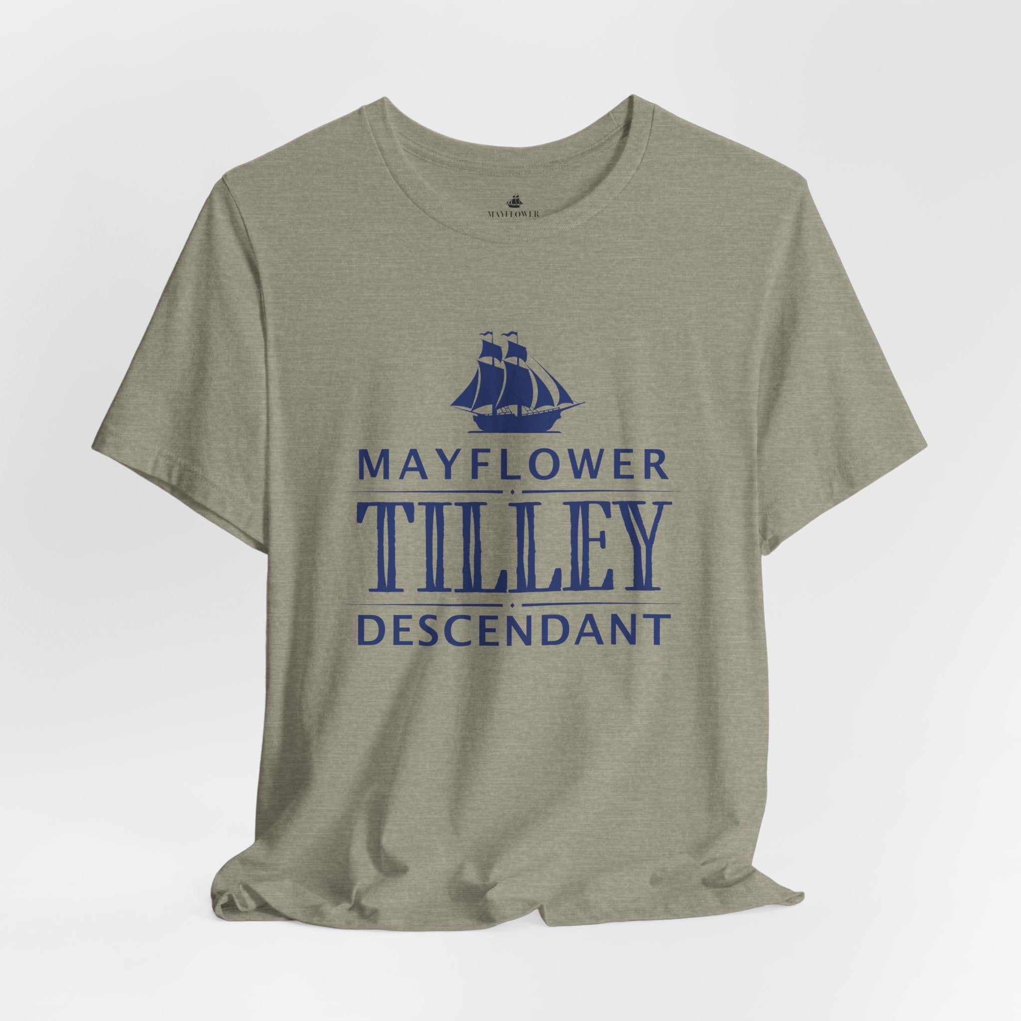 Tilley Mayflower Descendant T-Shirt | Family Heritage Tee