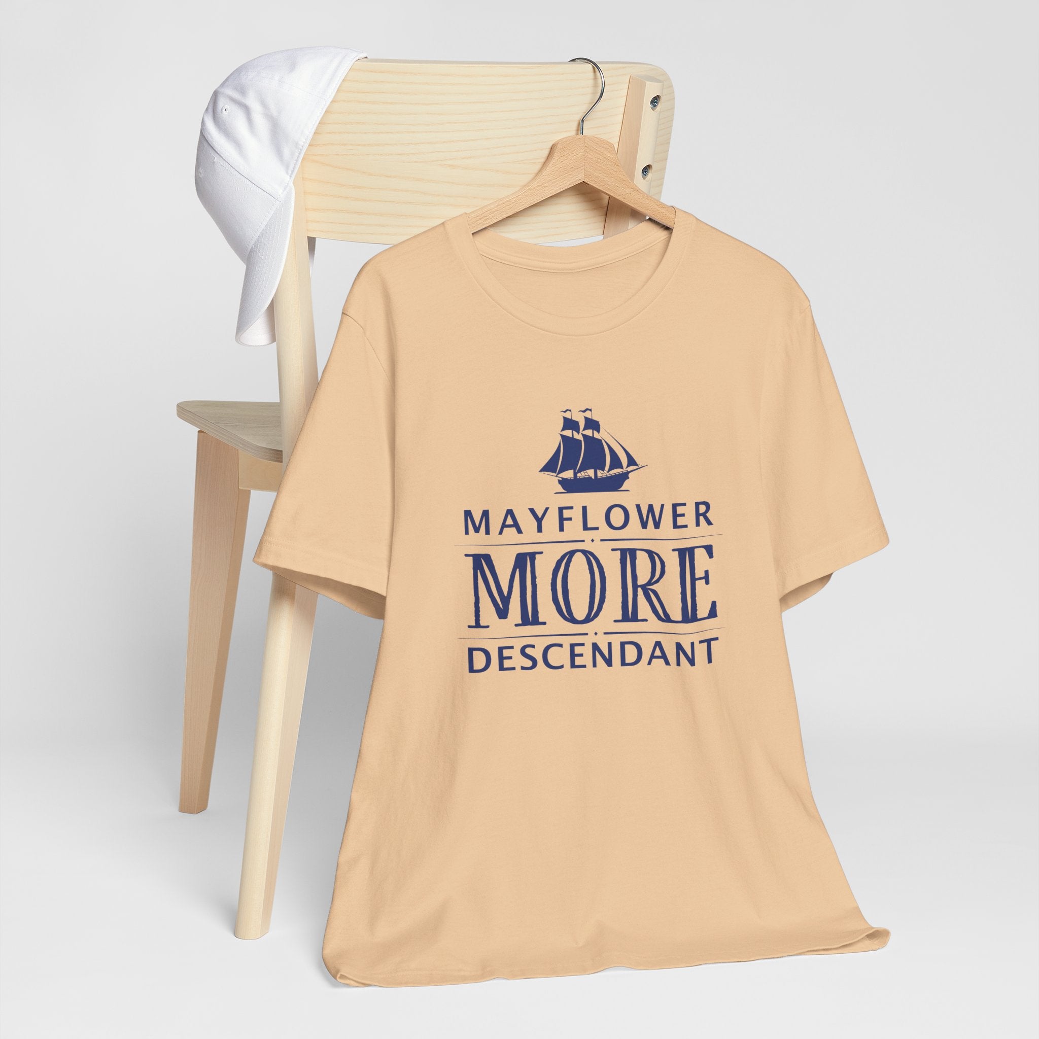 More Mayflower Descendant T-Shirt | Family Heritage Tee