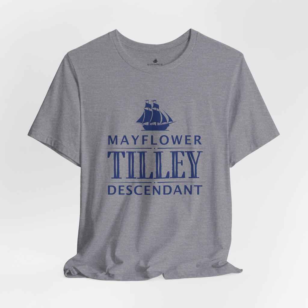 Tilley Mayflower Descendant T-Shirt | Family Heritage Tee