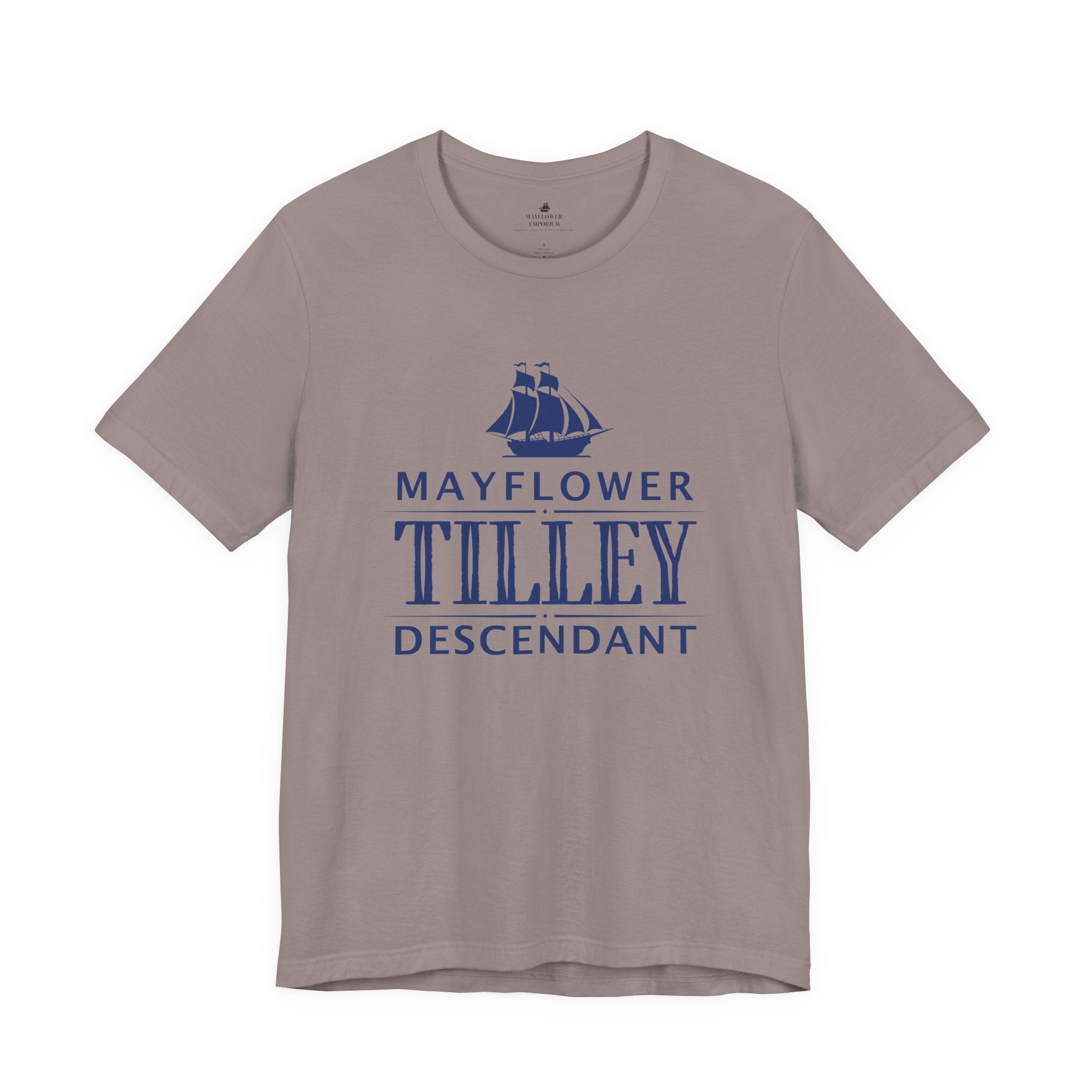 Tilley Mayflower Descendant T-Shirt | Family Heritage Tee