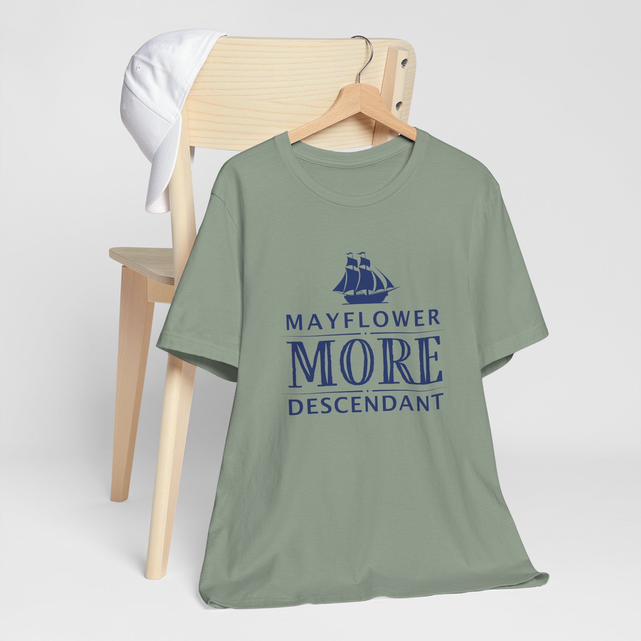 More Mayflower Descendant T-Shirt | Family Heritage Tee