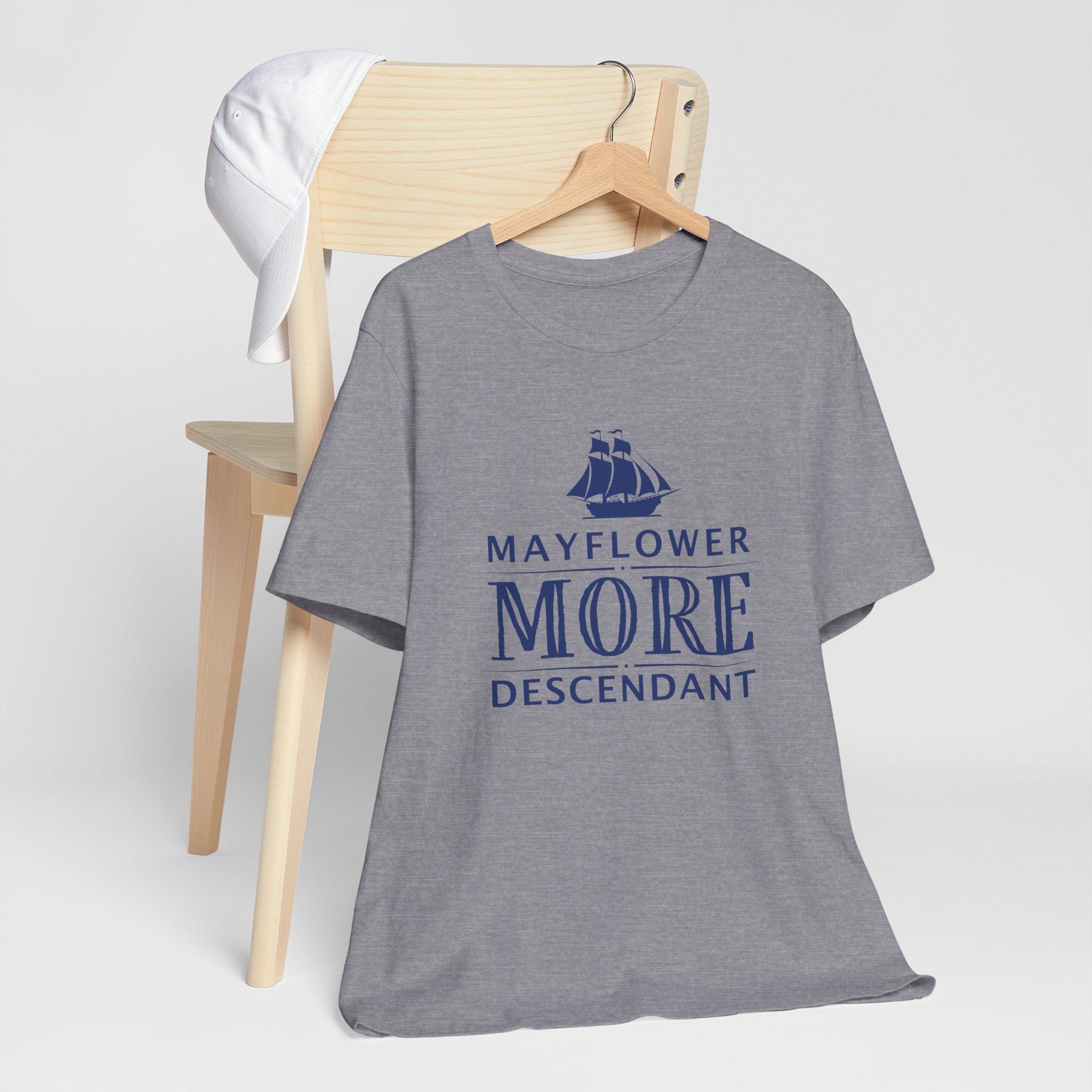 More Mayflower Descendant T-Shirt | Family Heritage Tee
