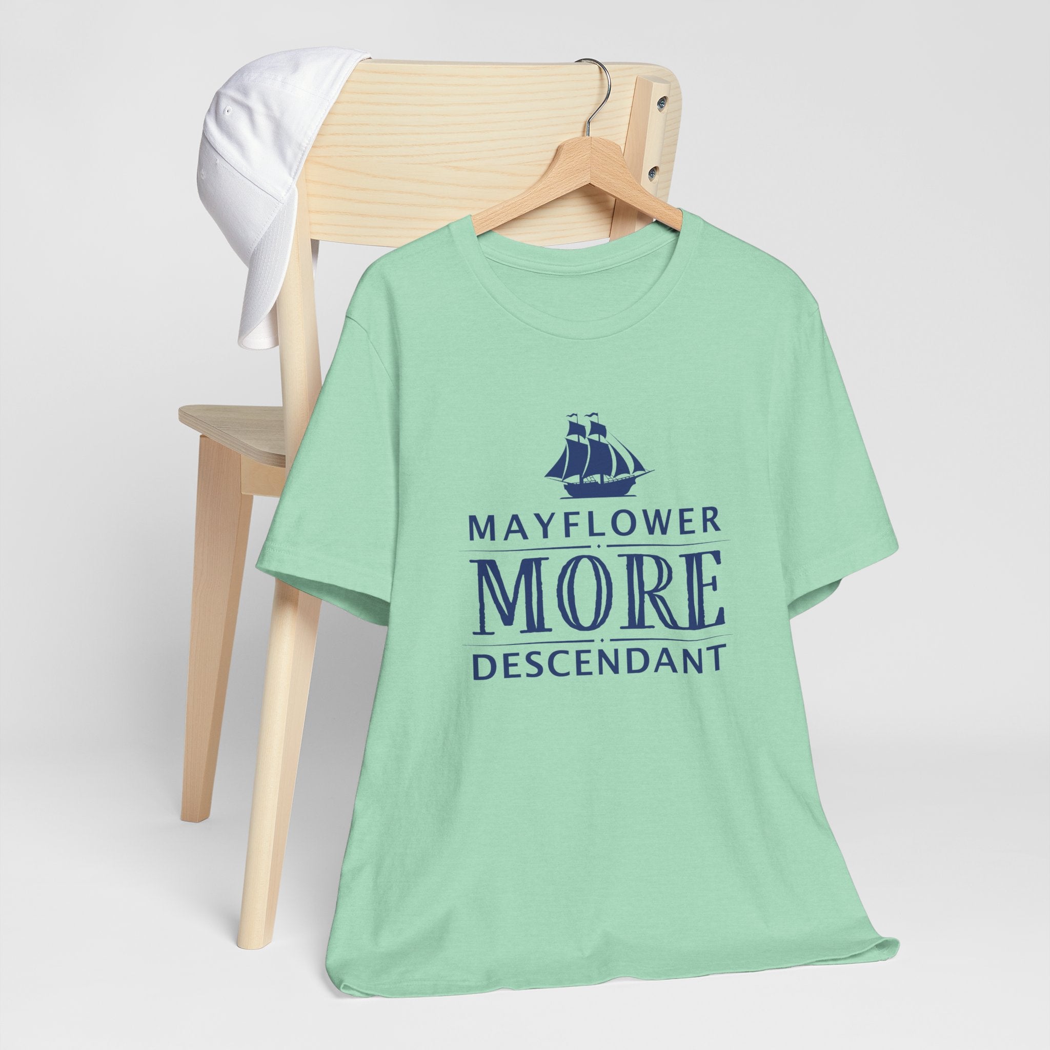 More Mayflower Descendant T-Shirt | Family Heritage Tee