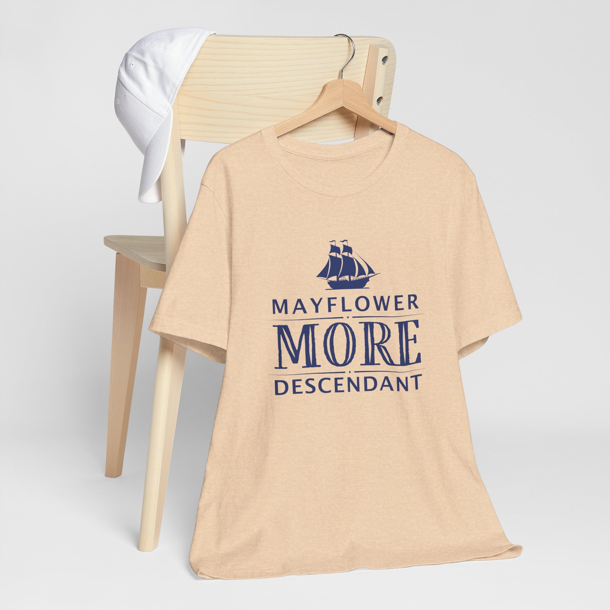More Mayflower Descendant T-Shirt | Family Heritage Tee