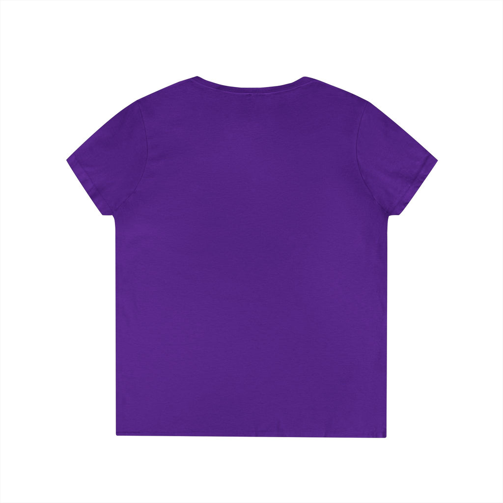 "Mayflower Maiden" Portrait V-Neck Tee - Extra Large Sizes