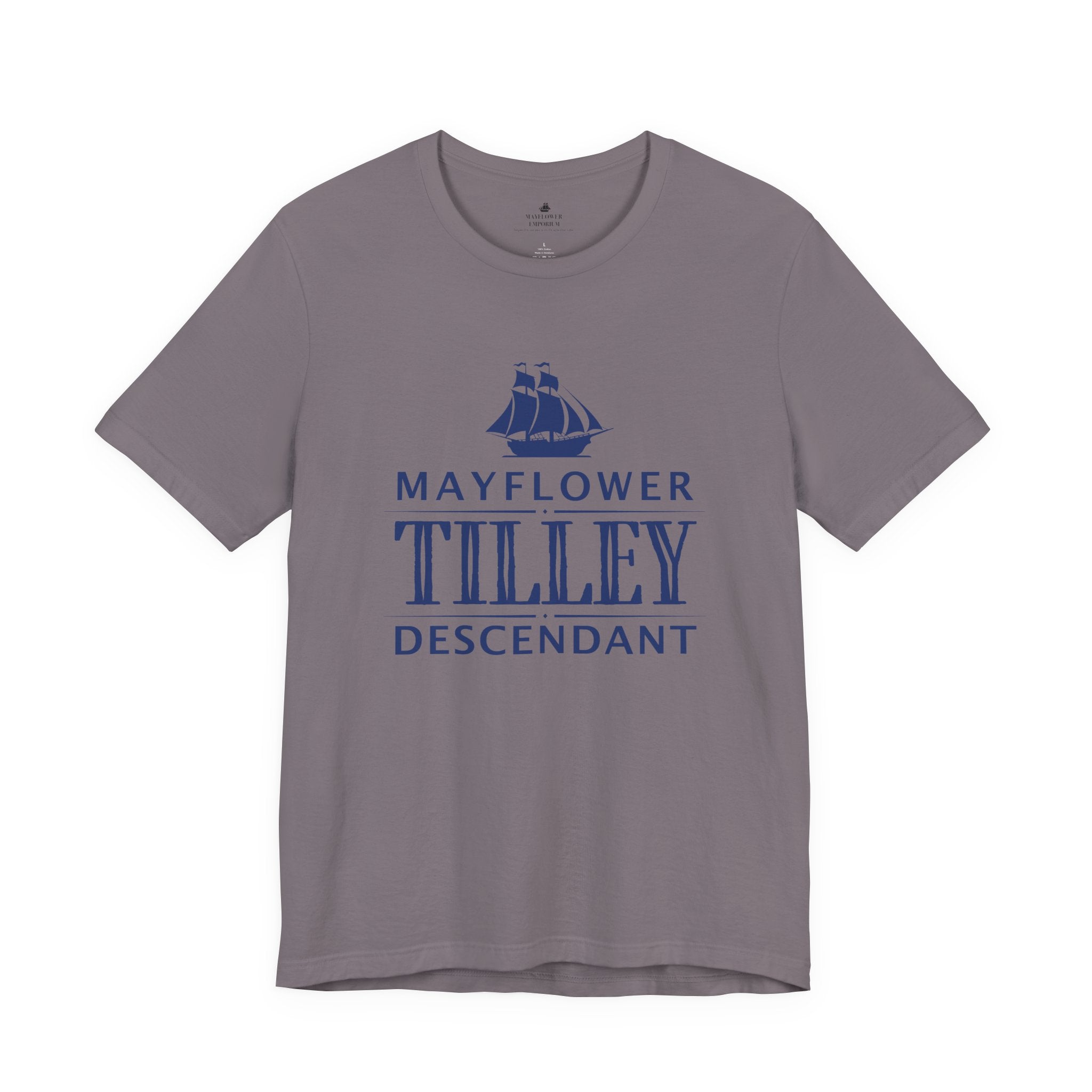 Tilley Mayflower Descendant T-Shirt | Family Heritage Tee
