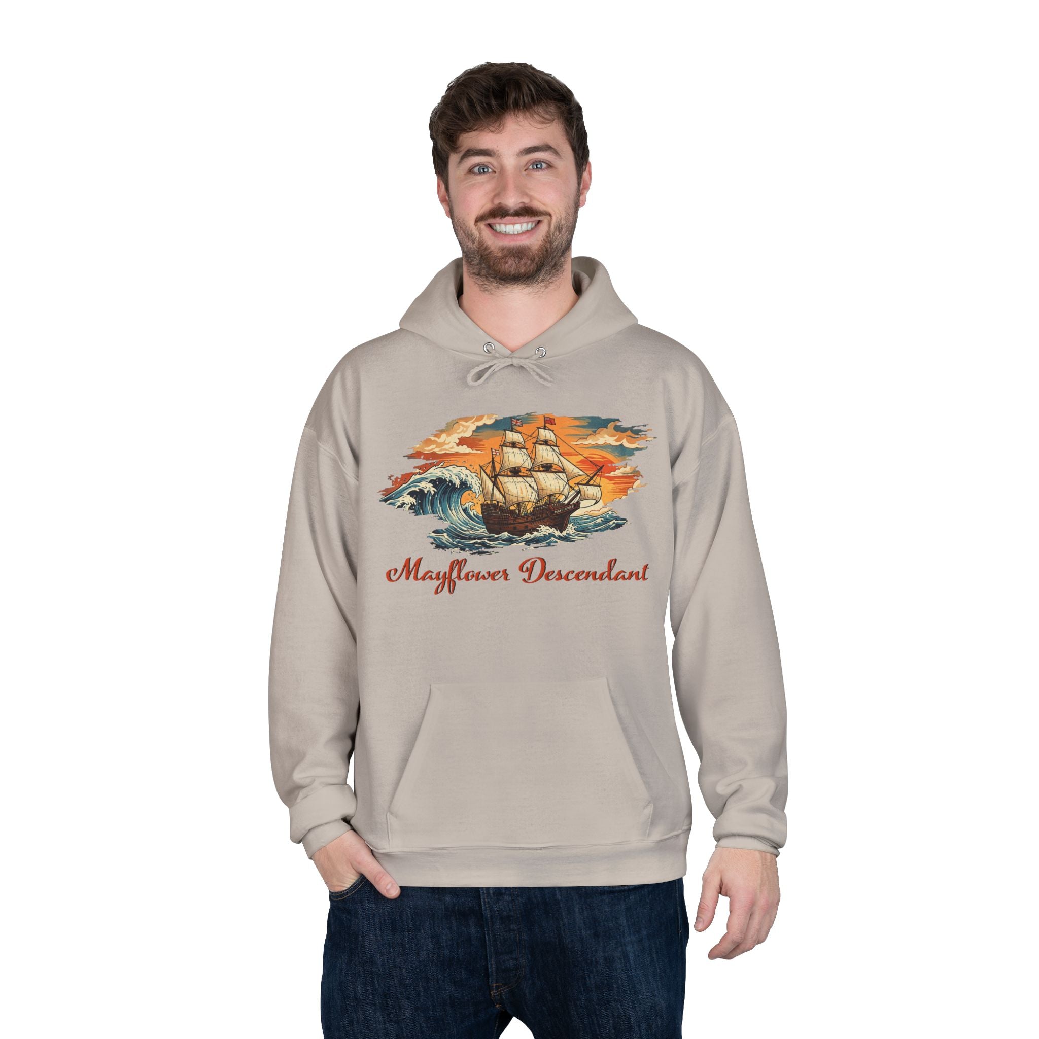 Full Sail - Mayflower Descendant Pullover Hoodie