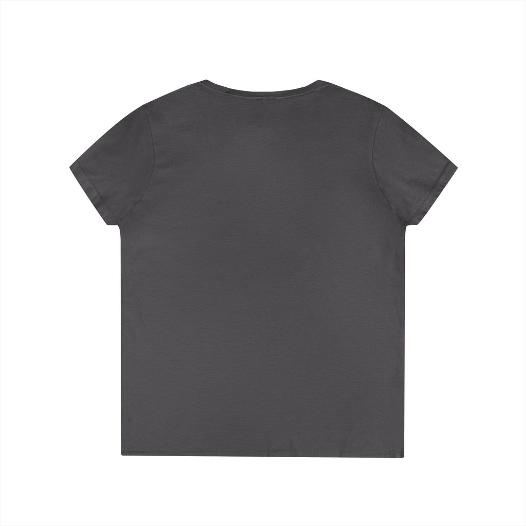 "Mayflower Maiden" Portrait V-Neck Tee - Extra Large Sizes