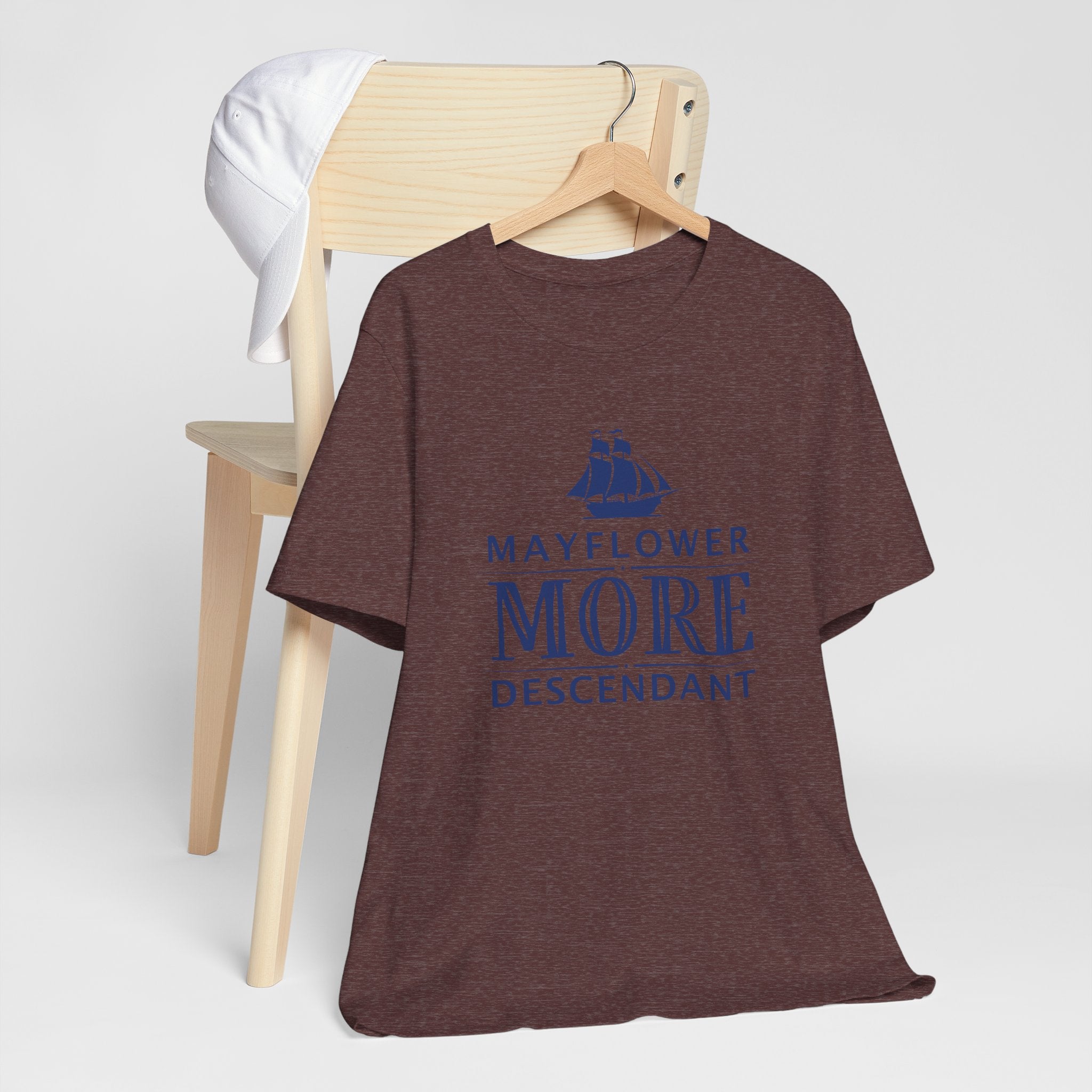 More Mayflower Descendant T-Shirt | Family Heritage Tee