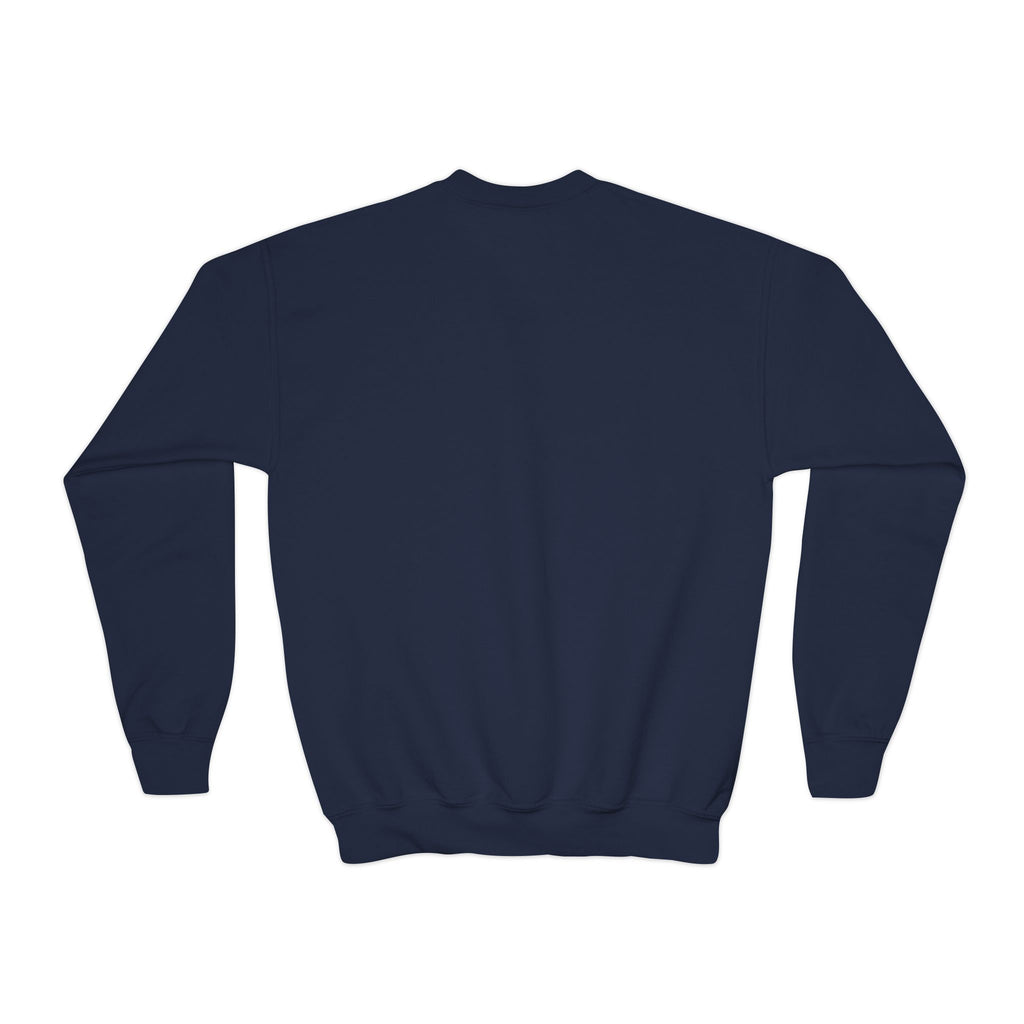 Youth Crewneck Sweatshirt — Proud Mayflower Descendant