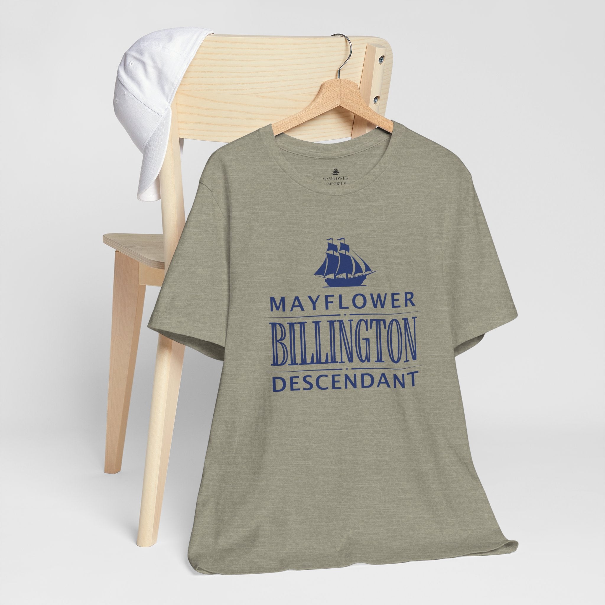 Billington Mayflower Descendant T-Shirt | Family Heritage Tee