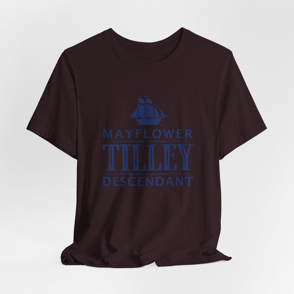 Tilley Mayflower Descendant T-Shirt | Family Heritage Tee