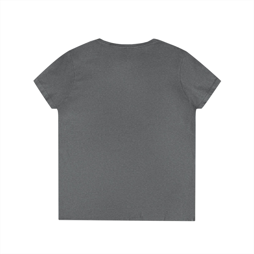 "Mayflower Maiden" Portrait V-Neck Tee - Extra Large Sizes