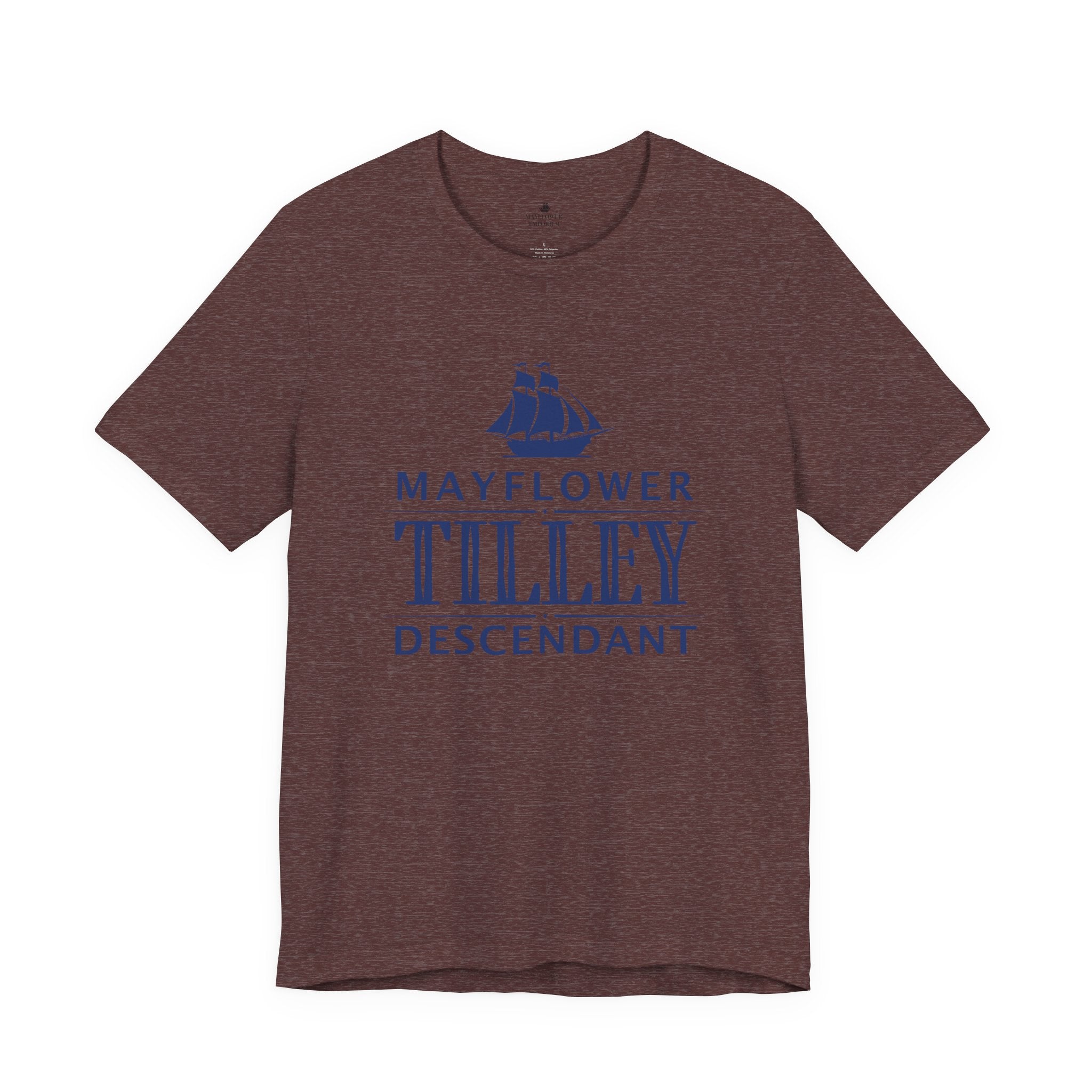 Tilley Mayflower Descendant T-Shirt | Family Heritage Tee