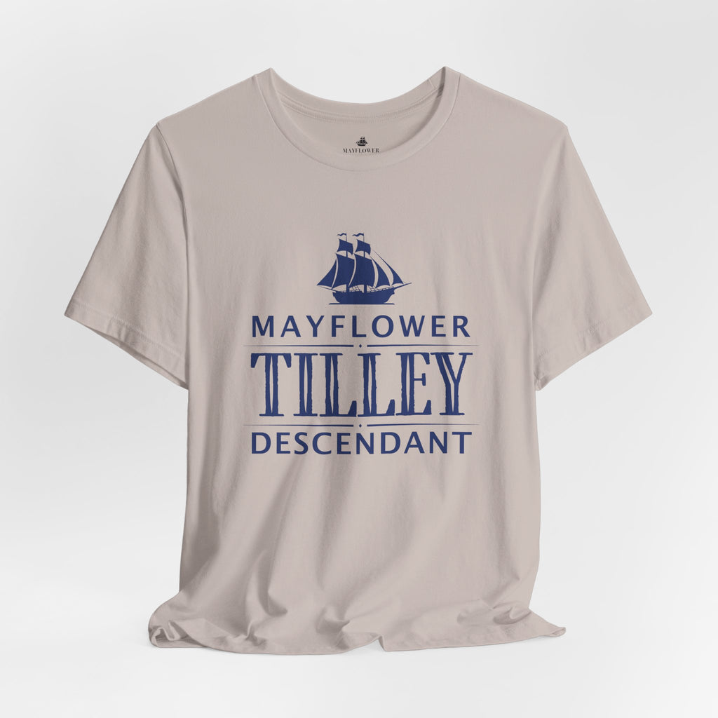 Tilley Mayflower Descendant T-Shirt | Family Heritage Tee