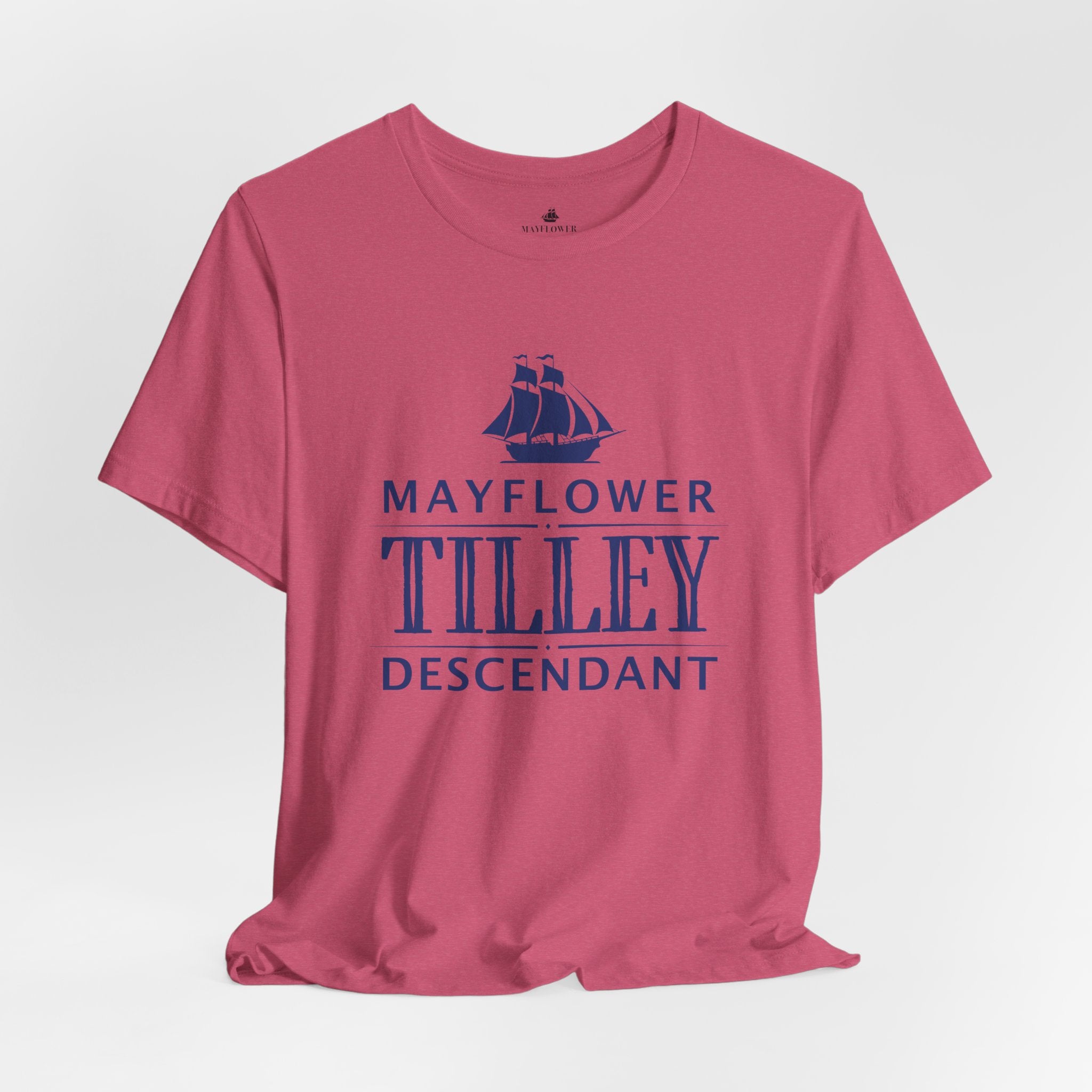 Tilley Mayflower Descendant T-Shirt | Family Heritage Tee
